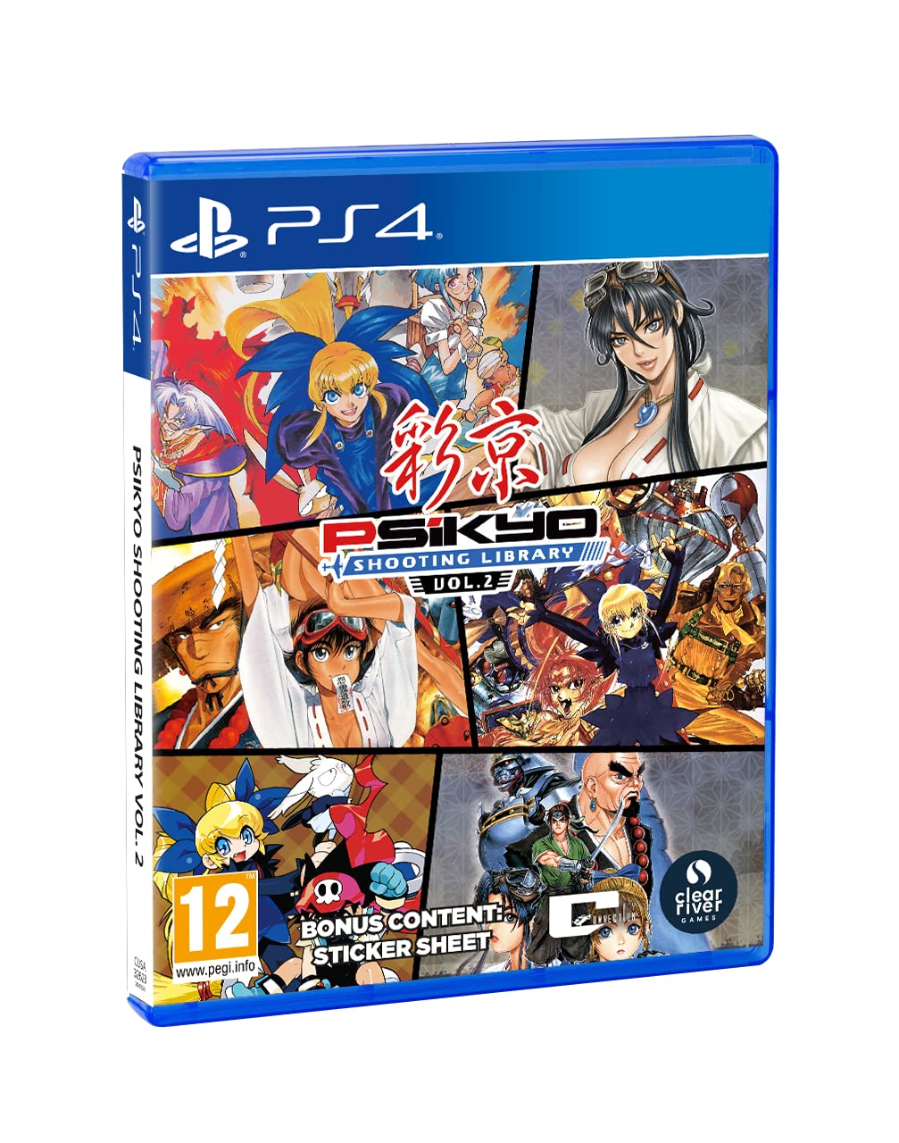 Clear River Games Psikyo Shooting Library Vol 2 Playstation 4 北米版 PS4 プレイステーション4 海外版ソフト