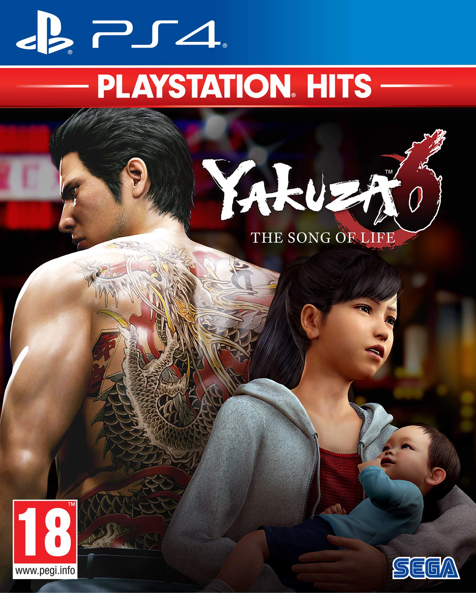PRODUCT DETAILS 【商品情報】・商品名：Yakuza 6: The Song of Life (PS4)・対応機種：PlayStation 4（PS4）・仕様：北米版（NTSC-U/C）・言語：英語【コンディション】・海外直輸入品です。・パッケージに輸送によるスレ・小傷がある場合があります。 ■ 北米版ゲームについてのご注意（必ずお読みください） 【北米版 ゲームについてのご注意】こちらの商品は、北米版（海外仕様）のゲームソフトです。・PS4のゲームディスクはリージョンフリーのため、日本国内のPS4本体でもプレイいただけます。・ゲーム内の表示および音声は英語です。日本語には対応しておりません。・追加コンテンツ（DLC）やオンライン機能のご利用には、北米（海外）アカウントが必要となる場合があります。・一部のタイトルでは、お手持ちの本体・環境により正常に動作しない場合があります。・海外版であることを理由とした返品・交換はお受けできません。 ■ ご注意 ・掲載画像は実物に近い色味になるよう調整しておりますが、ご利用の環境により差異が生じる場合があります。・複数店舗で在庫を共有しているため、ご注文後に在庫切れとなる場合がございます。・海外倉庫からのお取り寄せのため、発送までに数日〜2〜3週間程度かかる場合があります。 ■ 納期についてお届けの目安を必ずご確認ください。 ご注意 海外からの輸入品となります。海外輸送のため、外箱に軽微なスレ等がある場合がございますが、商品本体には影響ございません。 ※在庫状況は仕入先の在庫情報をもとに出来る限り正確に表示しておりますが、取寄せ商品のため、タイミングによりご注文後に欠品・キャンセルとなる場合がございます。