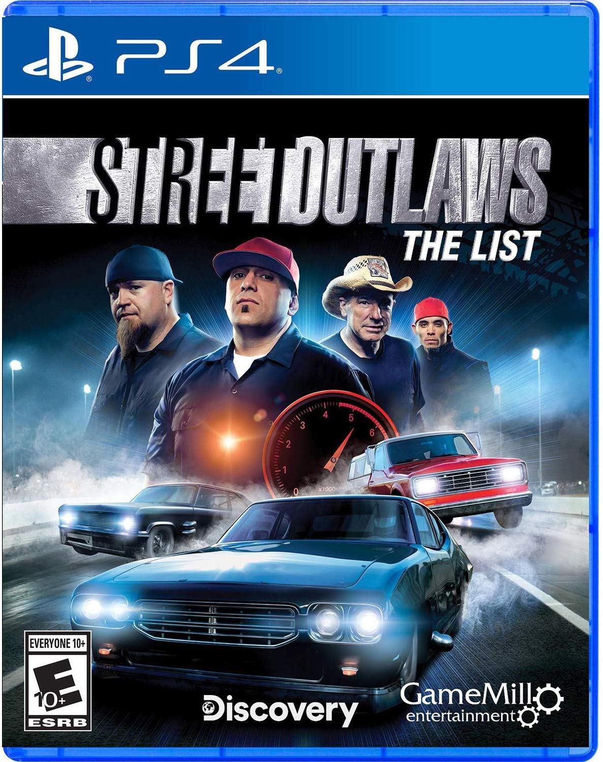 PRODUCT DETAILS 【商品情報】・商品名：Street Outlaws: The List - Playstation 4 Standard Edition・対応機種：PlayStation 4（PS4）・仕様：北米版（NTSC-U/C）・言語：英語【コンディション】・海外直輸入品です。・パッケージに輸送によるスレ・小傷がある場合があります。 ■ 北米版ゲームについてのご注意（必ずお読みください） 【北米版 ゲームについてのご注意】こちらの商品は、北米版（海外仕様）のゲームソフトです。・PS4のゲームディスクはリージョンフリーのため、日本国内のPS4本体でもプレイいただけます。・ゲーム内の表示および音声は英語です。日本語には対応しておりません。・追加コンテンツ（DLC）やオンライン機能のご利用には、北米（海外）アカウントが必要となる場合があります。・一部のタイトルでは、お手持ちの本体・環境により正常に動作しない場合があります。・海外版であることを理由とした返品・交換はお受けできません。 ■ ご注意 ・掲載画像は実物に近い色味になるよう調整しておりますが、ご利用の環境により差異が生じる場合があります。・複数店舗で在庫を共有しているため、ご注文後に在庫切れとなる場合がございます。・海外倉庫からのお取り寄せのため、発送までに数日〜2〜3週間程度かかる場合があります。 ■ 納期についてお届けの目安を必ずご確認ください。 ご注意 海外からの輸入品となります。海外輸送のため、外箱に軽微なスレ等がある場合がございますが、商品本体には影響ございません。 ※在庫状況は仕入先の在庫情報をもとに出来る限り正確に表示しておりますが、取寄せ商品のため、タイミングによりご注文後に欠品・キャンセルとなる場合がございます。