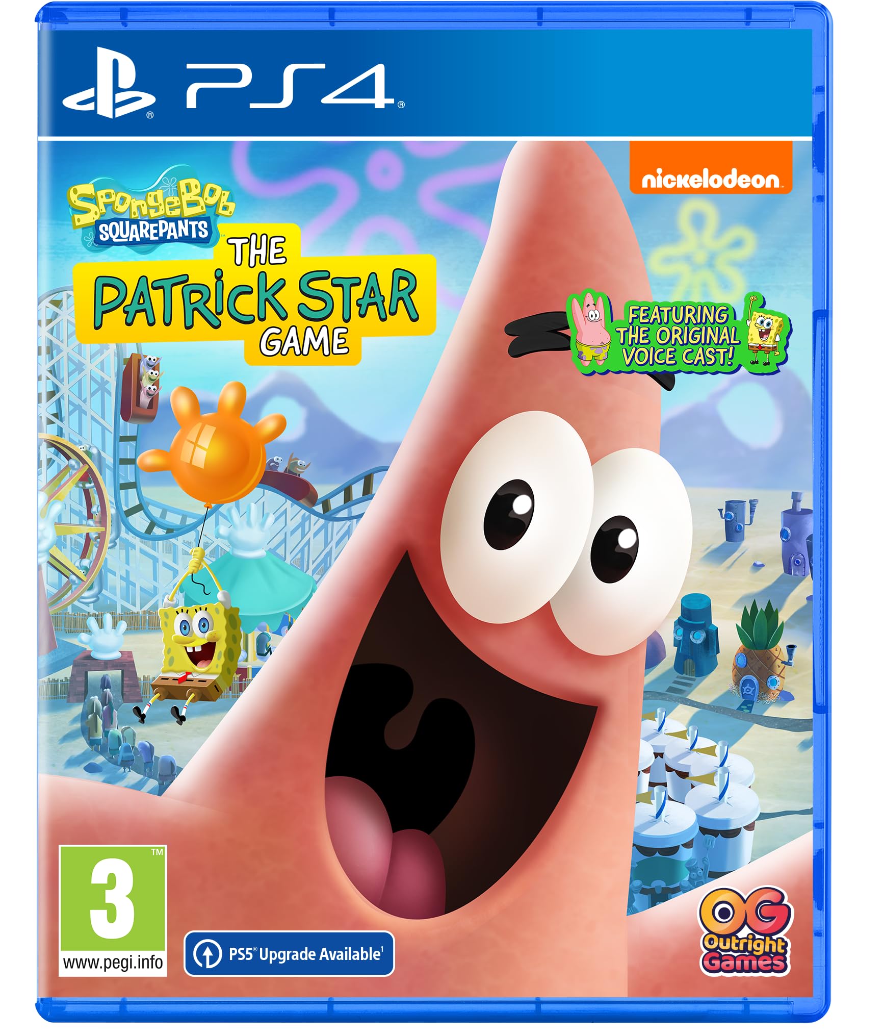PRODUCT DETAILS 【商品情報】・商品名：SpongeBob SquarePants: The Patrick Star Game /PS4・対応機種：PlayStation 4（PS4）・仕様：北米版（NTSC-U/C）・言語：英語【コンディション】・海外直輸入品です。・パッケージに輸送によるスレ・小傷がある場合があります。 ■ 北米版ゲームについてのご注意（必ずお読みください） 【北米版 ゲームについてのご注意】こちらの商品は、北米版（海外仕様）のゲームソフトです。・PS4のゲームディスクはリージョンフリーのため、日本国内のPS4本体でもプレイいただけます。・ゲーム内の表示および音声は英語です。日本語には対応しておりません。・追加コンテンツ（DLC）やオンライン機能のご利用には、北米（海外）アカウントが必要となる場合があります。・一部のタイトルでは、お手持ちの本体・環境により正常に動作しない場合があります。・海外版であることを理由とした返品・交換はお受けできません。 ■ ご注意 ・掲載画像は実物に近い色味になるよう調整しておりますが、ご利用の環境により差異が生じる場合があります。・複数店舗で在庫を共有しているため、ご注文後に在庫切れとなる場合がございます。・海外倉庫からのお取り寄せのため、発送までに数日〜2〜3週間程度かかる場合があります。 ■ 納期についてお届けの目安を必ずご確認ください。 ご注意 海外からの輸入品となります。海外輸送のため、外箱に軽微なスレ等がある場合がございますが、商品本体には影響ございません。 ※在庫状況は仕入先の在庫情報をもとに出来る限り正確に表示しておりますが、取寄せ商品のため、タイミングによりご注文後に欠品・キャンセルとなる場合がございます。