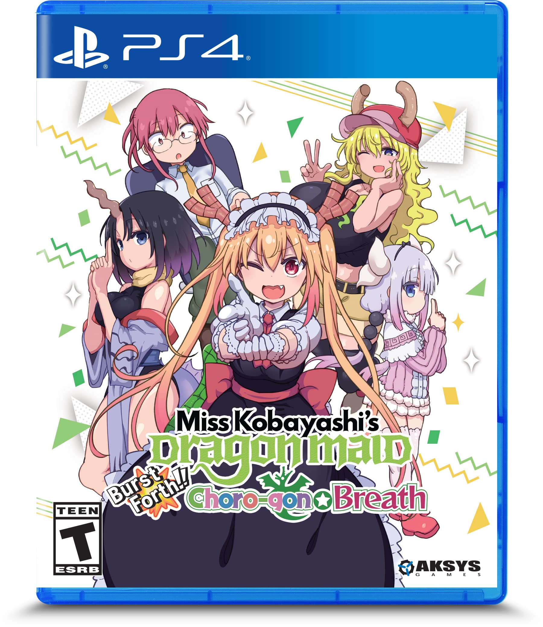 Miss Kobayashi's Dragon Maid: Burst Forth!! Choro-gon☆Breath (PS4) 北米版 PS4 プレイステーション4 海外版ソフト