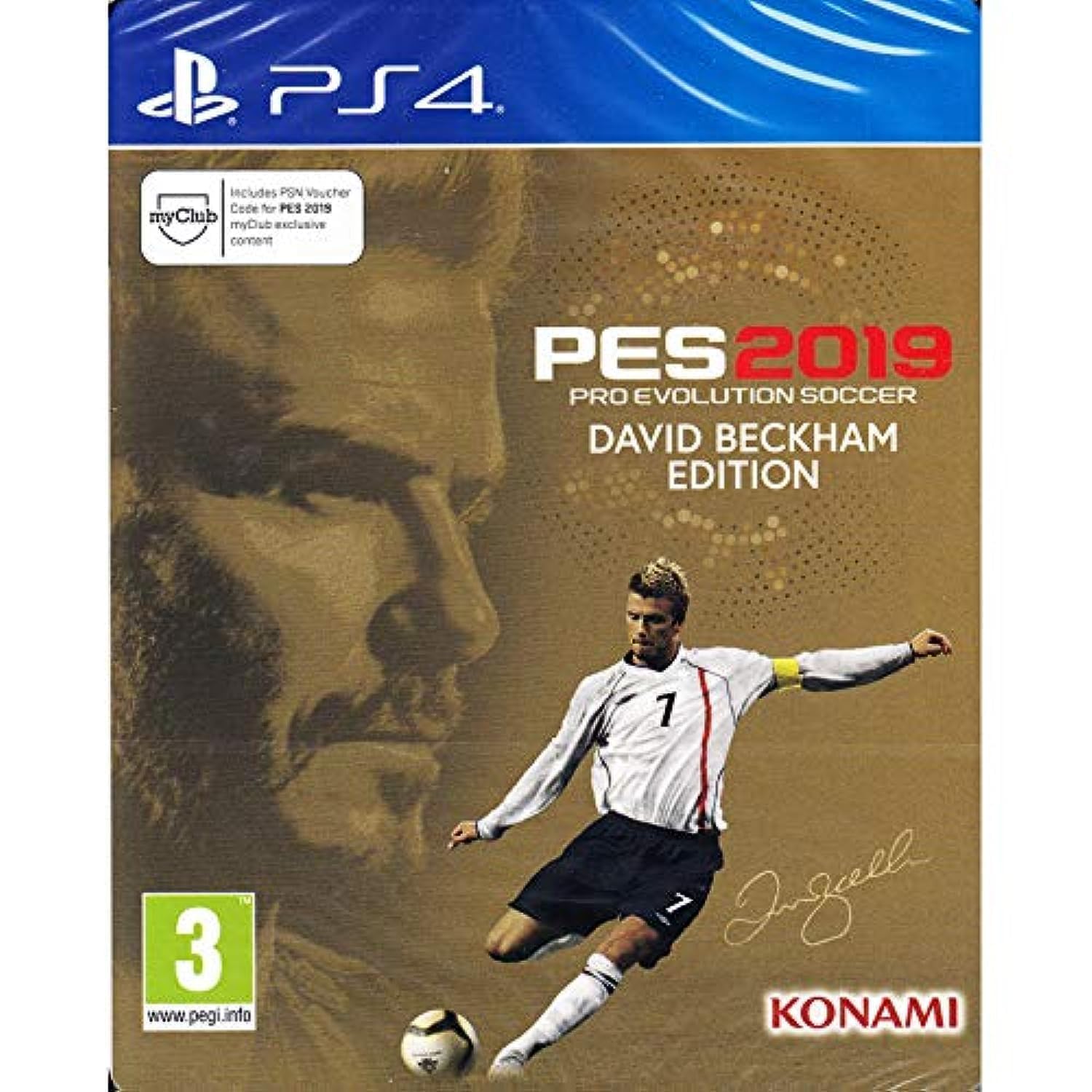 PRODUCT DETAILS 【商品情報】・商品名：PES 2019 David Beckham Edition (PS4)・対応機種：PlayStation 4（PS4）・仕様：北米版（NTSC-U/C）・言語：英語【コンディション】・海外直輸入品です。・パッケージに輸送によるスレ・小傷がある場合があります。 ■ 北米版ゲームについてのご注意（必ずお読みください） 【北米版 ゲームについてのご注意】こちらの商品は、北米版（海外仕様）のゲームソフトです。・PS4のゲームディスクはリージョンフリーのため、日本国内のPS4本体でもプレイいただけます。・ゲーム内の表示および音声は英語です。日本語には対応しておりません。・追加コンテンツ（DLC）やオンライン機能のご利用には、北米（海外）アカウントが必要となる場合があります。・一部のタイトルでは、お手持ちの本体・環境により正常に動作しない場合があります。・海外版であることを理由とした返品・交換はお受けできません。 ■ ご注意 ・掲載画像は実物に近い色味になるよう調整しておりますが、ご利用の環境により差異が生じる場合があります。・複数店舗で在庫を共有しているため、ご注文後に在庫切れとなる場合がございます。・海外倉庫からのお取り寄せのため、発送までに数日〜2〜3週間程度かかる場合があります。 ■ 納期についてお届けの目安を必ずご確認ください。 ご注意 海外からの輸入品となります。海外輸送のため、外箱に軽微なスレ等がある場合がございますが、商品本体には影響ございません。 ※在庫状況は仕入先の在庫情報をもとに出来る限り正確に表示しておりますが、取寄せ商品のため、タイミングによりご注文後に欠品・キャンセルとなる場合がございます。