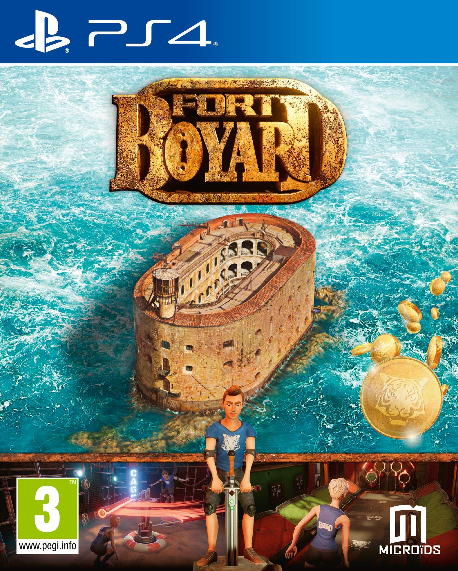 PRODUCT DETAILS 【商品情報】・商品名：Fort Boyard - PlayStation 4 (PS4)・対応機種：PlayStation 4（PS4）・仕様：北米版（NTSC-U/C）・言語：英語【コンディション】・海外直輸入品です。・パッケージに輸送によるスレ・小傷がある場合があります。 ■ 北米版ゲームについてのご注意（必ずお読みください） 【北米版 ゲームについてのご注意】こちらの商品は、北米版（海外仕様）のゲームソフトです。・PS4のゲームディスクはリージョンフリーのため、日本国内のPS4本体でもプレイいただけます。・ゲーム内の表示および音声は英語です。日本語には対応しておりません。・追加コンテンツ（DLC）やオンライン機能のご利用には、北米（海外）アカウントが必要となる場合があります。・一部のタイトルでは、お手持ちの本体・環境により正常に動作しない場合があります。・海外版であることを理由とした返品・交換はお受けできません。 ■ ご注意 ・掲載画像は実物に近い色味になるよう調整しておりますが、ご利用の環境により差異が生じる場合があります。・複数店舗で在庫を共有しているため、ご注文後に在庫切れとなる場合がございます。・海外倉庫からのお取り寄せのため、発送までに数日〜2〜3週間程度かかる場合があります。 ■ 納期についてお届けの目安を必ずご確認ください。 ご注意 海外からの輸入品となります。海外輸送のため、外箱に軽微なスレ等がある場合がございますが、商品本体には影響ございません。 ※在庫状況は仕入先の在庫情報をもとに出来る限り正確に表示しておりますが、取寄せ商品のため、タイミングによりご注文後に欠品・キャンセルとなる場合がございます。