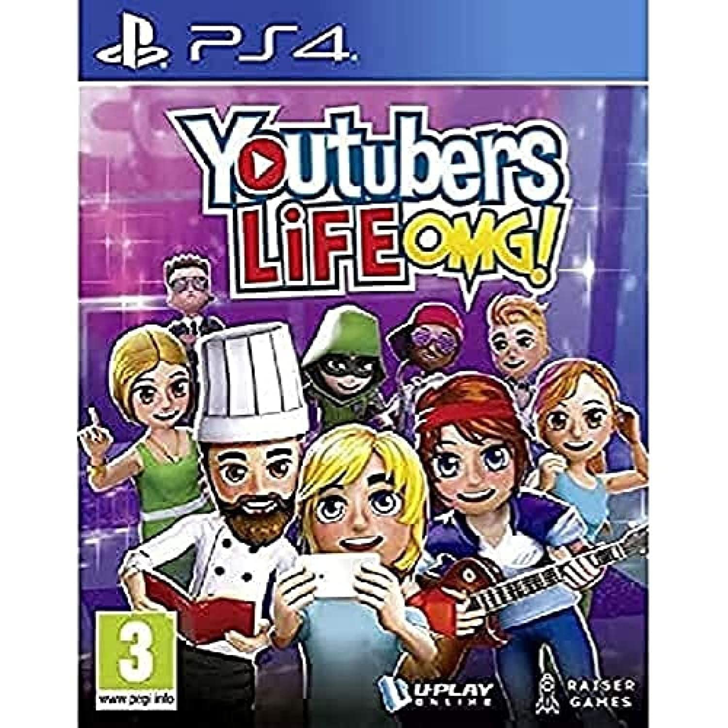 PRODUCT DETAILS 【商品情報】・商品名：Youtubers Life OMG! (PS4)・対応機種：PlayStation 4（PS4）・仕様：北米版（NTSC-U/C）・言語：英語【コンディション】・海外直輸入品です。・パッケージに輸送によるスレ・小傷がある場合があります。 ■ 北米版ゲームについてのご注意（必ずお読みください） 【北米版 ゲームについてのご注意】こちらの商品は、北米版（海外仕様）のゲームソフトです。・PS4のゲームディスクはリージョンフリーのため、日本国内のPS4本体でもプレイいただけます。・ゲーム内の表示および音声は英語です。日本語には対応しておりません。・追加コンテンツ（DLC）やオンライン機能のご利用には、北米（海外）アカウントが必要となる場合があります。・一部のタイトルでは、お手持ちの本体・環境により正常に動作しない場合があります。・海外版であることを理由とした返品・交換はお受けできません。 ■ ご注意 ・掲載画像は実物に近い色味になるよう調整しておりますが、ご利用の環境により差異が生じる場合があります。・複数店舗で在庫を共有しているため、ご注文後に在庫切れとなる場合がございます。・海外倉庫からのお取り寄せのため、発送までに数日〜2〜3週間程度かかる場合があります。 ■ 納期についてお届けの目安を必ずご確認ください。 ご注意 海外からの輸入品となります。海外輸送のため、外箱に軽微なスレ等がある場合がございますが、商品本体には影響ございません。 ※在庫状況は仕入先の在庫情報をもとに出来る限り正確に表示しておりますが、取寄せ商品のため、タイミングによりご注文後に欠品・キャンセルとなる場合がございます。