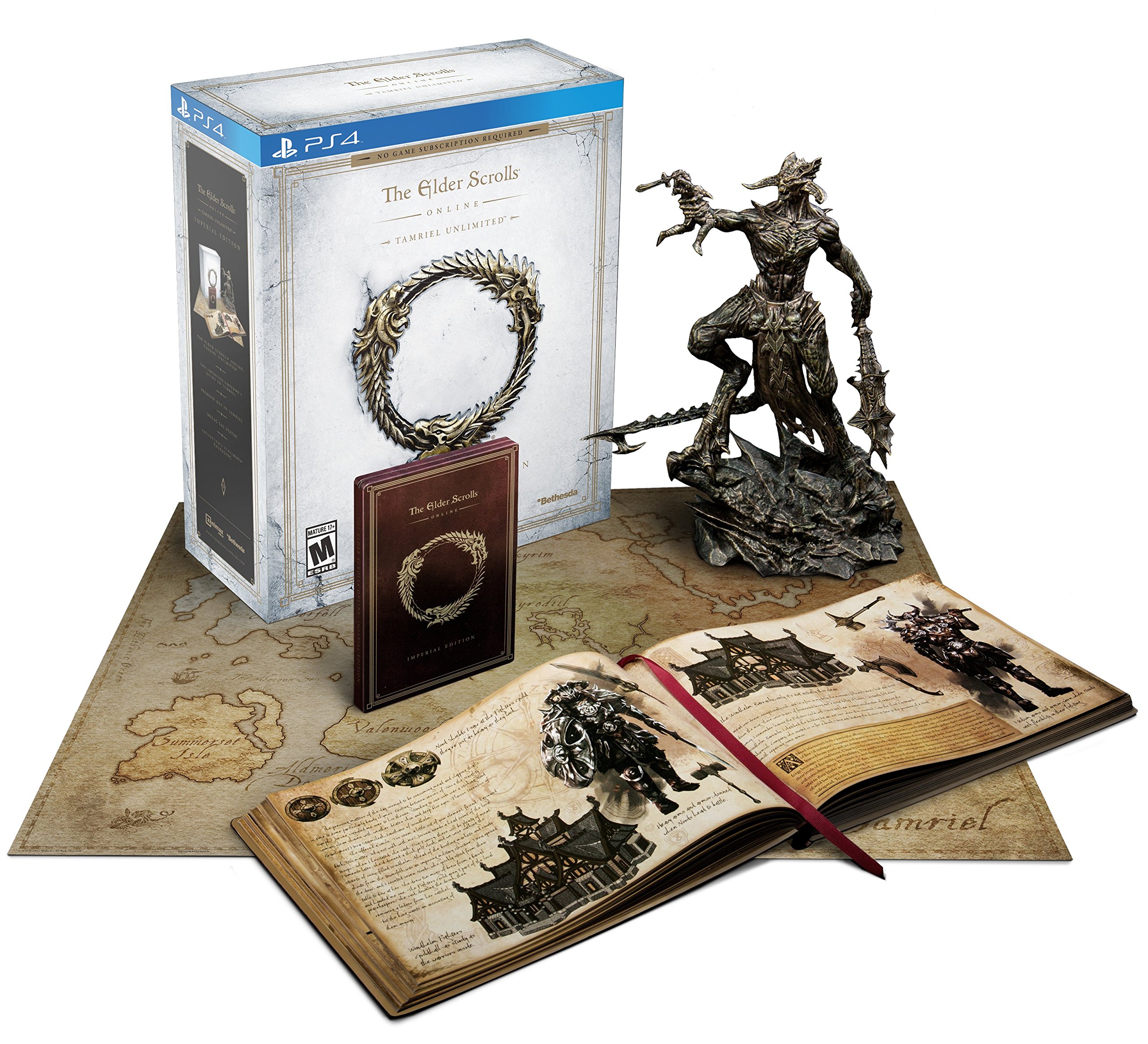 PRODUCT DETAILS 【商品情報】・商品名：The Elder Scrolls Online - PlayStation 4 Imperial Edition・対応機種：PlayStation 4（PS4）・仕様：北米版（NTSC-U/C）・言語：英語【コンディション】・海外直輸入品です。・パッケージに輸送によるスレ・小傷がある場合があります。 ■ 北米版ゲームについてのご注意（必ずお読みください） 【北米版 ゲームについてのご注意】こちらの商品は、北米版（海外仕様）のゲームソフトです。・PS4のゲームディスクはリージョンフリーのため、日本国内のPS4本体でもプレイいただけます。・ゲーム内の表示および音声は英語です。日本語には対応しておりません。・追加コンテンツ（DLC）やオンライン機能のご利用には、北米（海外）アカウントが必要となる場合があります。・一部のタイトルでは、お手持ちの本体・環境により正常に動作しない場合があります。・海外版であることを理由とした返品・交換はお受けできません。 ■ ご注意 ・掲載画像は実物に近い色味になるよう調整しておりますが、ご利用の環境により差異が生じる場合があります。・複数店舗で在庫を共有しているため、ご注文後に在庫切れとなる場合がございます。・海外倉庫からのお取り寄せのため、発送までに数日〜2〜3週間程度かかる場合があります。 ■ 納期についてお届けの目安を必ずご確認ください。 ご注意 海外からの輸入品となります。海外輸送のため、外箱に軽微なスレ等がある場合がございますが、商品本体には影響ございません。 ※在庫状況は仕入先の在庫情報をもとに出来る限り正確に表示しておりますが、取寄せ商品のため、タイミングによりご注文後に欠品・キャンセルとなる場合がございます。