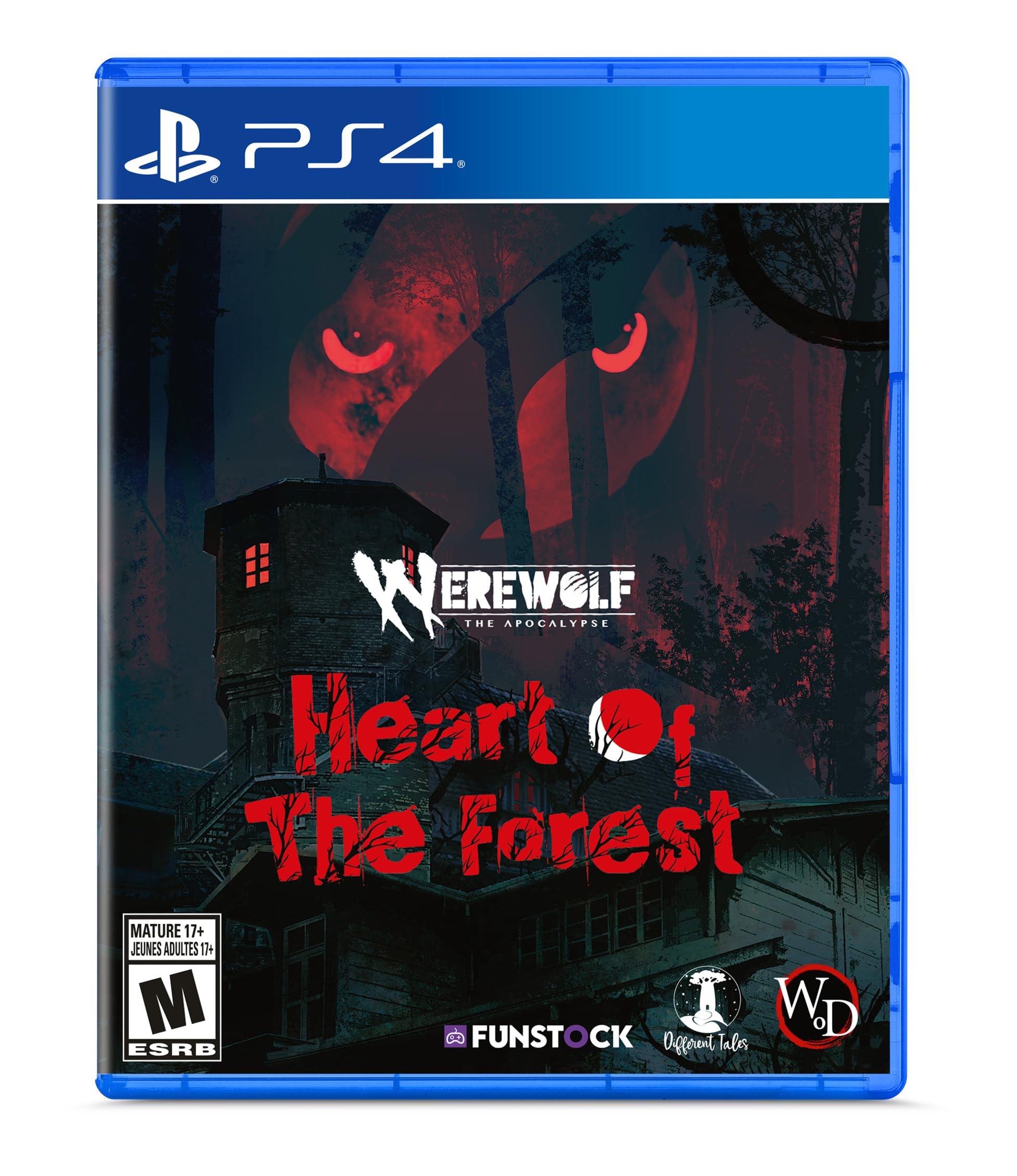 PRODUCT DETAILS 【商品情報】・商品名：Werewolf The Apocalypse: Heart of the Forest - PlayStation 4・対応機種：PlayStation 4（PS4）・仕様：北米版（NTSC-U/C）・言語：英語【コンディション】・海外直輸入品です。・パッケージに輸送によるスレ・小傷がある場合があります。 ■ 北米版ゲームについてのご注意（必ずお読みください） 【北米版 ゲームについてのご注意】こちらの商品は、北米版（海外仕様）のゲームソフトです。・PS4のゲームディスクはリージョンフリーのため、日本国内のPS4本体でもプレイいただけます。・ゲーム内の表示および音声は英語です。日本語には対応しておりません。・追加コンテンツ（DLC）やオンライン機能のご利用には、北米（海外）アカウントが必要となる場合があります。・一部のタイトルでは、お手持ちの本体・環境により正常に動作しない場合があります。・海外版であることを理由とした返品・交換はお受けできません。 ■ ご注意 ・掲載画像は実物に近い色味になるよう調整しておりますが、ご利用の環境により差異が生じる場合があります。・複数店舗で在庫を共有しているため、ご注文後に在庫切れとなる場合がございます。・海外倉庫からのお取り寄せのため、発送までに数日〜2〜3週間程度かかる場合があります。 ■ 納期についてお届けの目安を必ずご確認ください。 ご注意 海外からの輸入品となります。海外輸送のため、外箱に軽微なスレ等がある場合がございますが、商品本体には影響ございません。 ※在庫状況は仕入先の在庫情報をもとに出来る限り正確に表示しておりますが、取寄せ商品のため、タイミングによりご注文後に欠品・キャンセルとなる場合がございます。