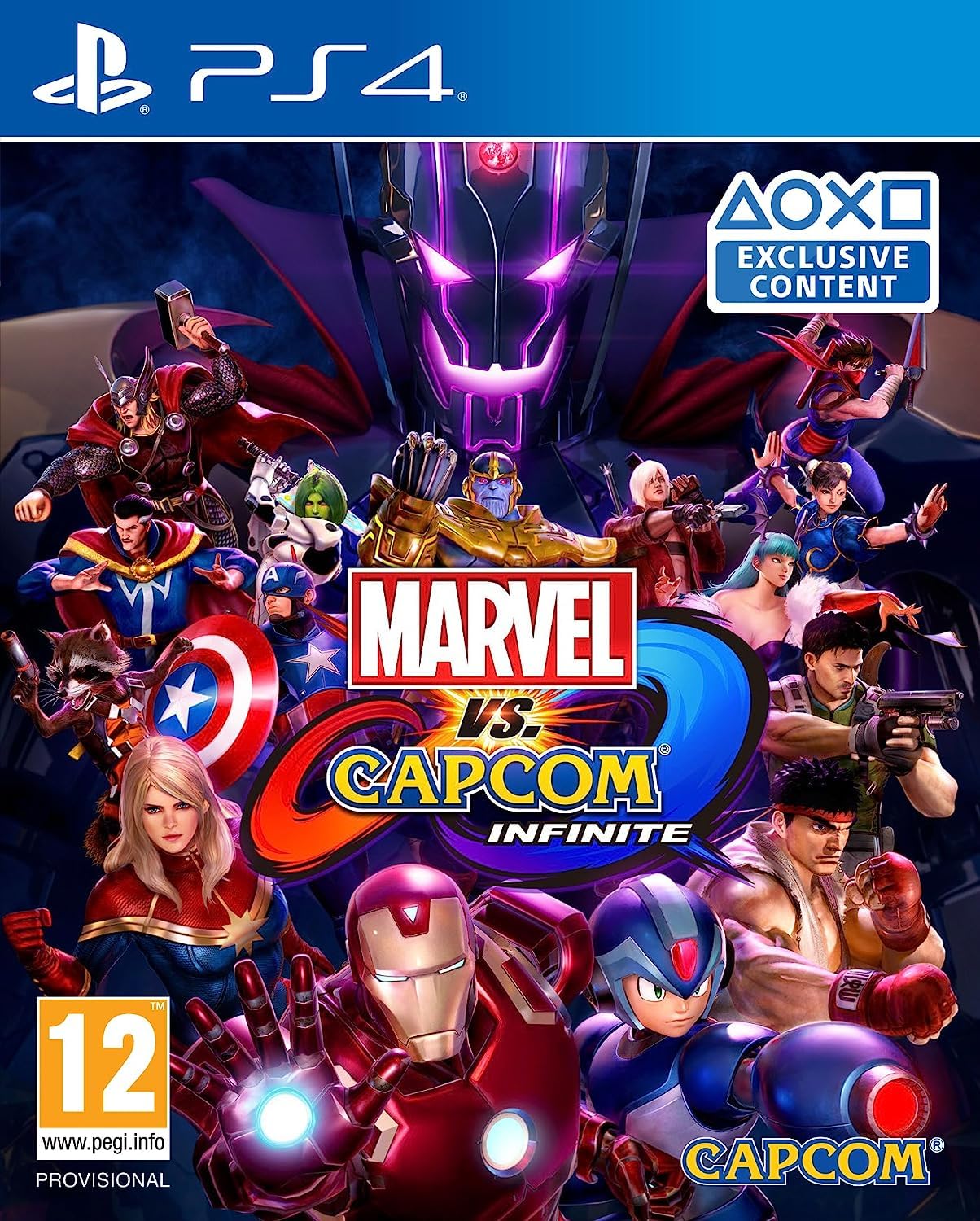 PS4 MARVEL VS. CAPCOM: INFINITE (EURO) 北米版 PS4 プレイステーション4 海外版ソフト