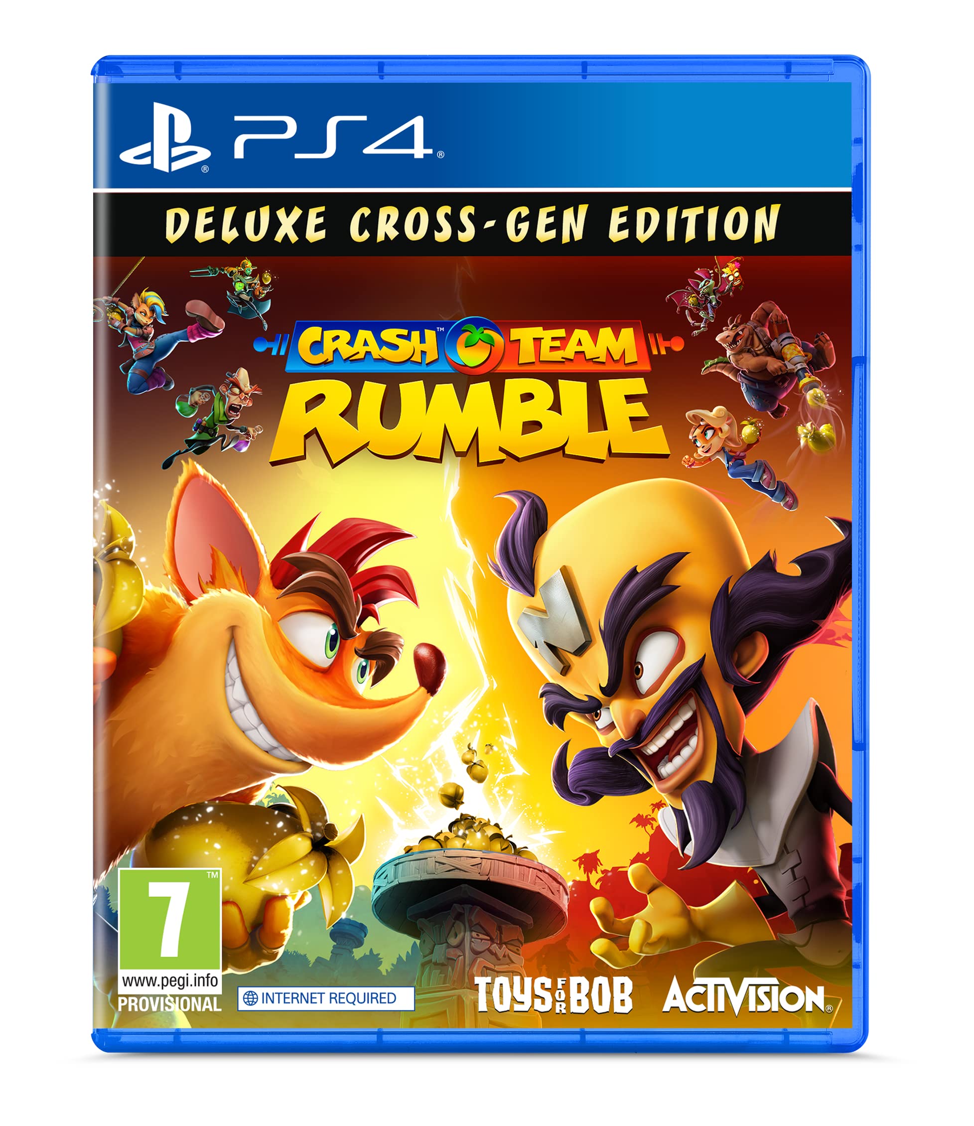 Xbox Crash Team Rumble Deluxe Edition PS4 北米版 PS4 プレイステーション4 海外版ソフト