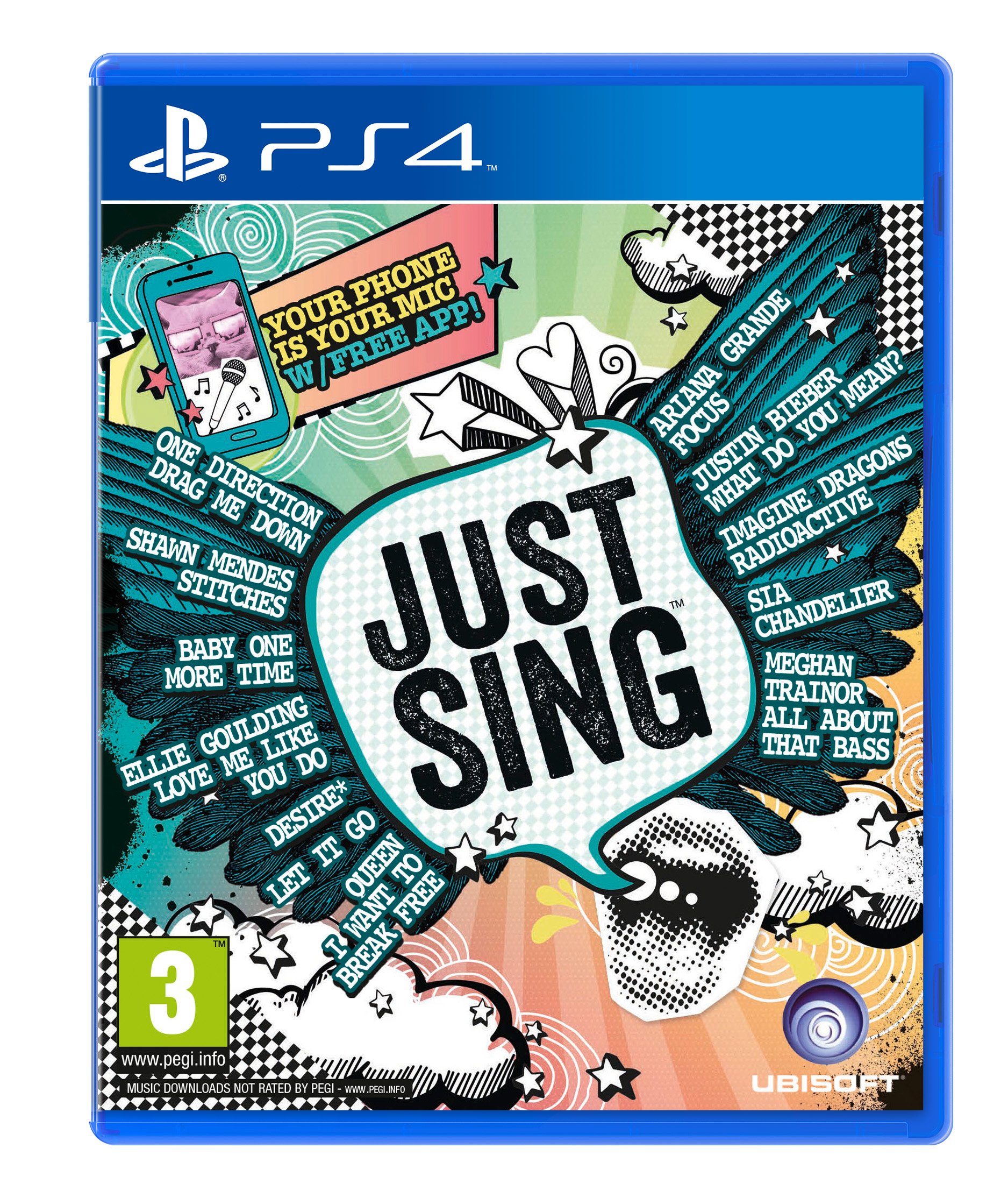Just Sing (PS4) 北米版 PS4 プレイステーション4 海外版ソフト