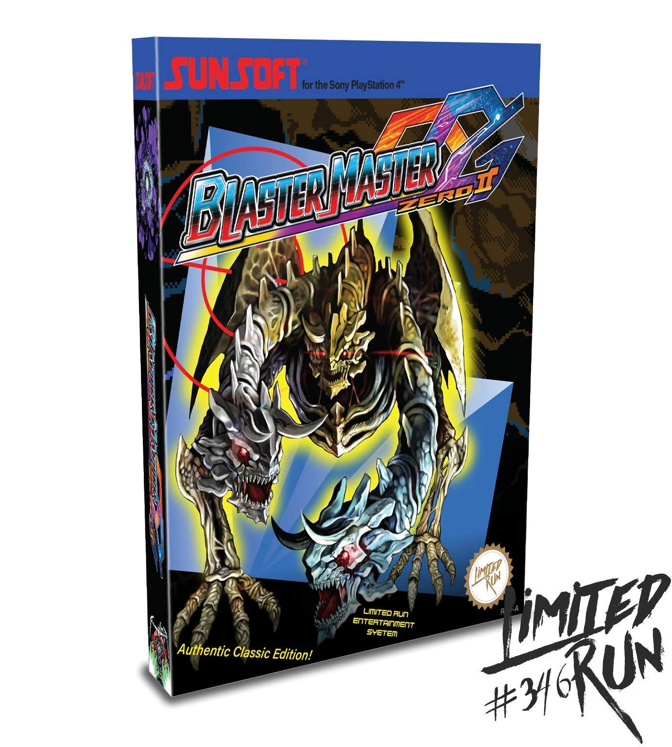 PRODUCT DETAILS 【商品情報】・商品名：PS4 Limited Run #364 Blaster Master Zero 2 Classic Edition・対応機種：PlayStation 4（PS4）・仕様：北米版（NTSC-U/C）・言語：英語【コンディション】・海外直輸入品です。・パッケージに輸送によるスレ・小傷がある場合があります。 ■ 北米版ゲームについてのご注意（必ずお読みください） 【北米版 ゲームについてのご注意】こちらの商品は、北米版（海外仕様）のゲームソフトです。・PS4のゲームディスクはリージョンフリーのため、日本国内のPS4本体でもプレイいただけます。・ゲーム内の表示および音声は英語です。日本語には対応しておりません。・追加コンテンツ（DLC）やオンライン機能のご利用には、北米（海外）アカウントが必要となる場合があります。・一部のタイトルでは、お手持ちの本体・環境により正常に動作しない場合があります。・海外版であることを理由とした返品・交換はお受けできません。 ■ ご注意 ・掲載画像は実物に近い色味になるよう調整しておりますが、ご利用の環境により差異が生じる場合があります。・複数店舗で在庫を共有しているため、ご注文後に在庫切れとなる場合がございます。・海外倉庫からのお取り寄せのため、発送までに数日〜2〜3週間程度かかる場合があります。 ■ 納期についてお届けの目安を必ずご確認ください。 ご注意 海外からの輸入品となります。海外輸送のため、外箱に軽微なスレ等がある場合がございますが、商品本体には影響ございません。 ※在庫状況は仕入先の在庫情報をもとに出来る限り正確に表示しておりますが、取寄せ商品のため、タイミングによりご注文後に欠品・キャンセルとなる場合がございます。