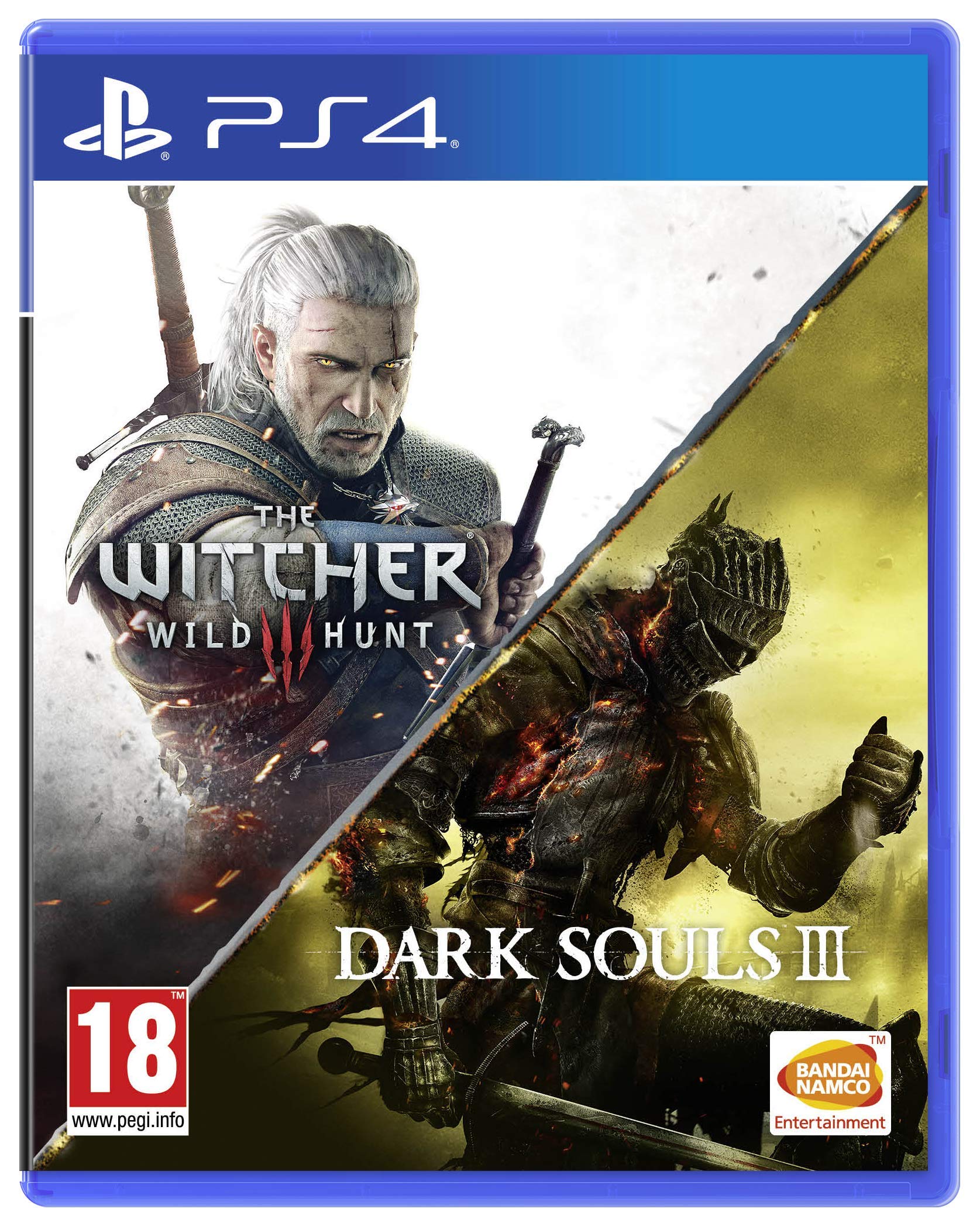 PRODUCT DETAILS 【商品情報】・商品名：Dark Souls III & The Witcher 3 Wild Hunt Compilation (PS4)・対応機種：PlayStation 4（PS4）・仕様：北米版（NTSC-U/C）・言語：英語【コンディション】・海外直輸入品です。・パッケージに輸送によるスレ・小傷がある場合があります。 ■ 北米版ゲームについてのご注意（必ずお読みください） 【北米版 ゲームについてのご注意】こちらの商品は、北米版（海外仕様）のゲームソフトです。・PS4のゲームディスクはリージョンフリーのため、日本国内のPS4本体でもプレイいただけます。・ゲーム内の表示および音声は英語です。日本語には対応しておりません。・追加コンテンツ（DLC）やオンライン機能のご利用には、北米（海外）アカウントが必要となる場合があります。・一部のタイトルでは、お手持ちの本体・環境により正常に動作しない場合があります。・海外版であることを理由とした返品・交換はお受けできません。 ■ ご注意 ・掲載画像は実物に近い色味になるよう調整しておりますが、ご利用の環境により差異が生じる場合があります。・複数店舗で在庫を共有しているため、ご注文後に在庫切れとなる場合がございます。・海外倉庫からのお取り寄せのため、発送までに数日〜2〜3週間程度かかる場合があります。 ■ 納期についてお届けの目安を必ずご確認ください。 ご注意 海外からの輸入品となります。海外輸送のため、外箱に軽微なスレ等がある場合がございますが、商品本体には影響ございません。 ※在庫状況は仕入先の在庫情報をもとに出来る限り正確に表示しておりますが、取寄せ商品のため、タイミングによりご注文後に欠品・キャンセルとなる場合がございます。