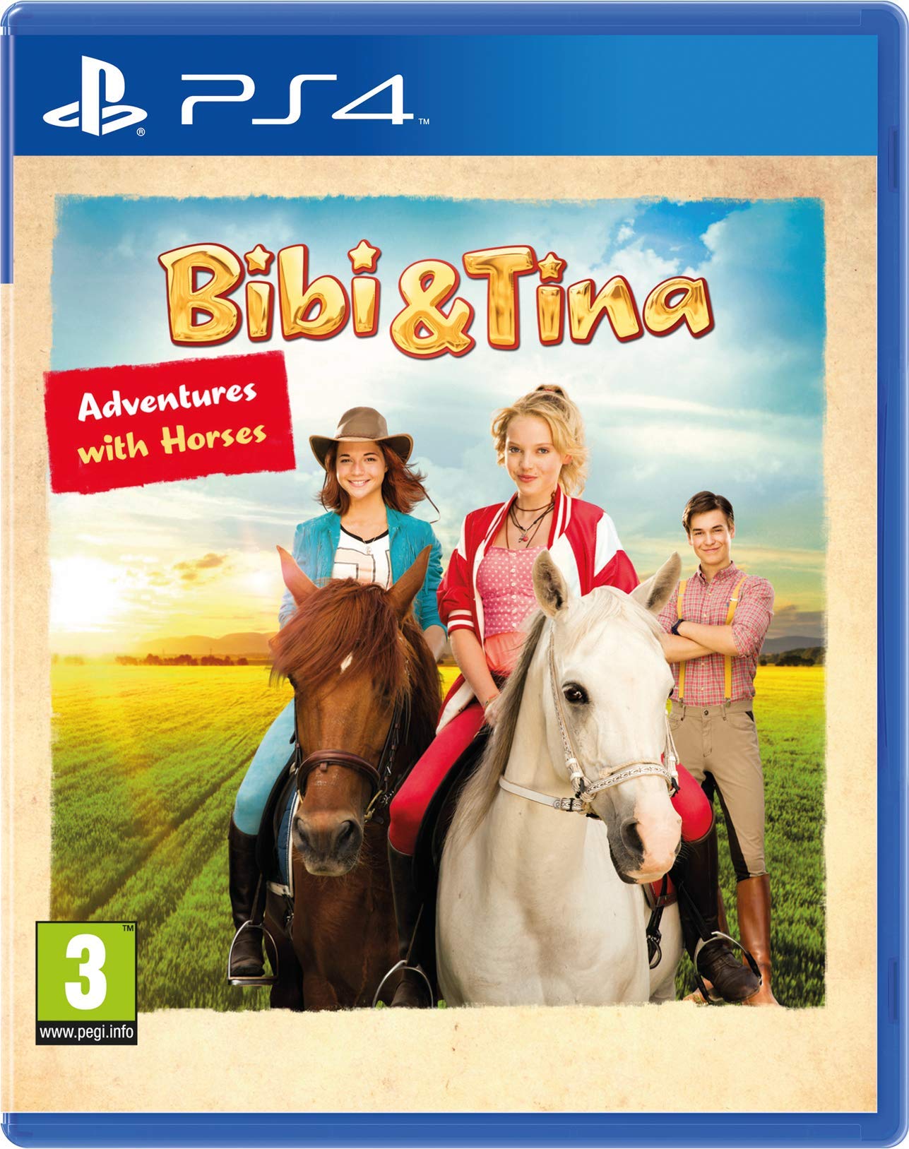 Bibi & Tina: Adventures with Horses (PS4) 北米版 PS4 プレイステーション4 海外版ソフト
