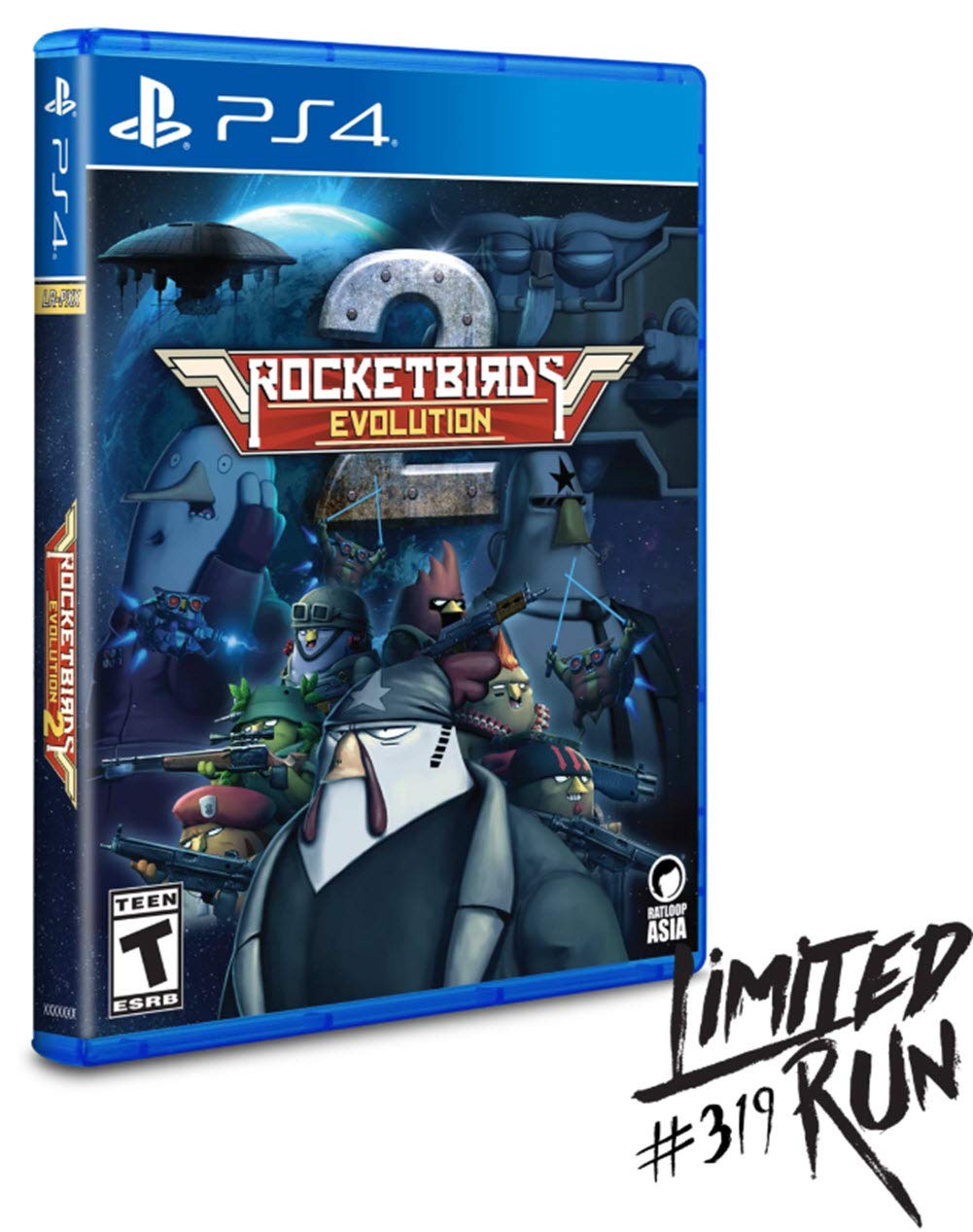 Rocketbirds 2: Evolution for PlayStation 4 (Limited Run Games #319) 北米版 PS4 プレイステーション4 海外版ソフト
