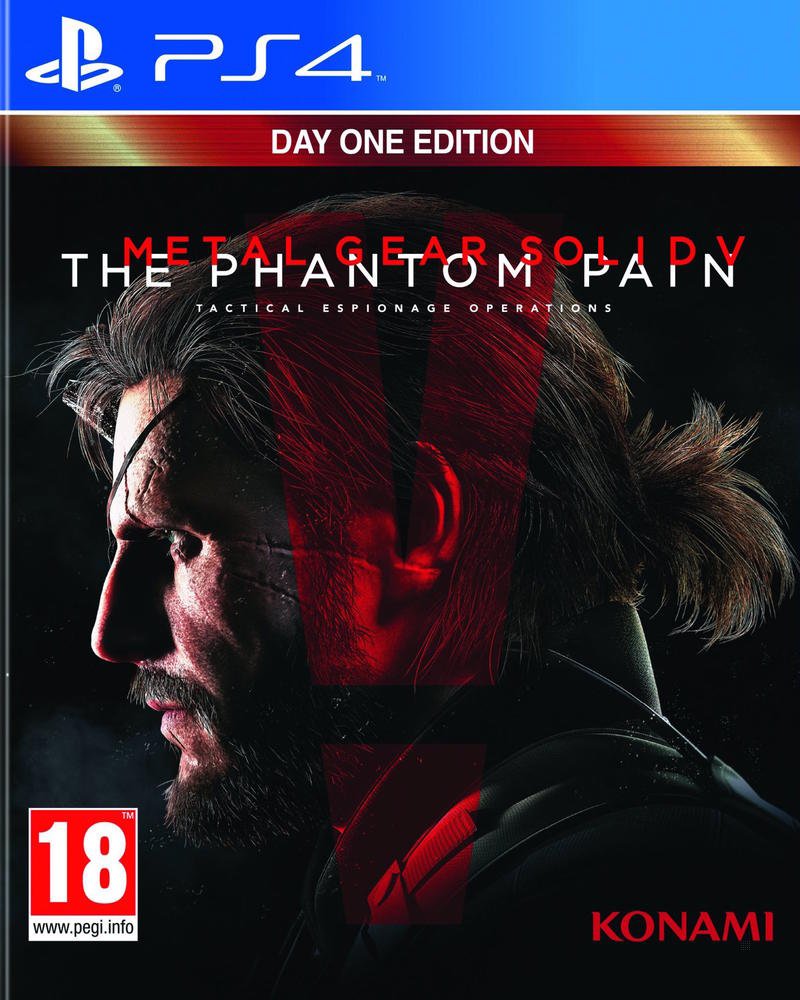 Metal Gear Solid V The Phantom Pain (PS4) 北米版 PS4 プレイステーション4 海外版ソフト