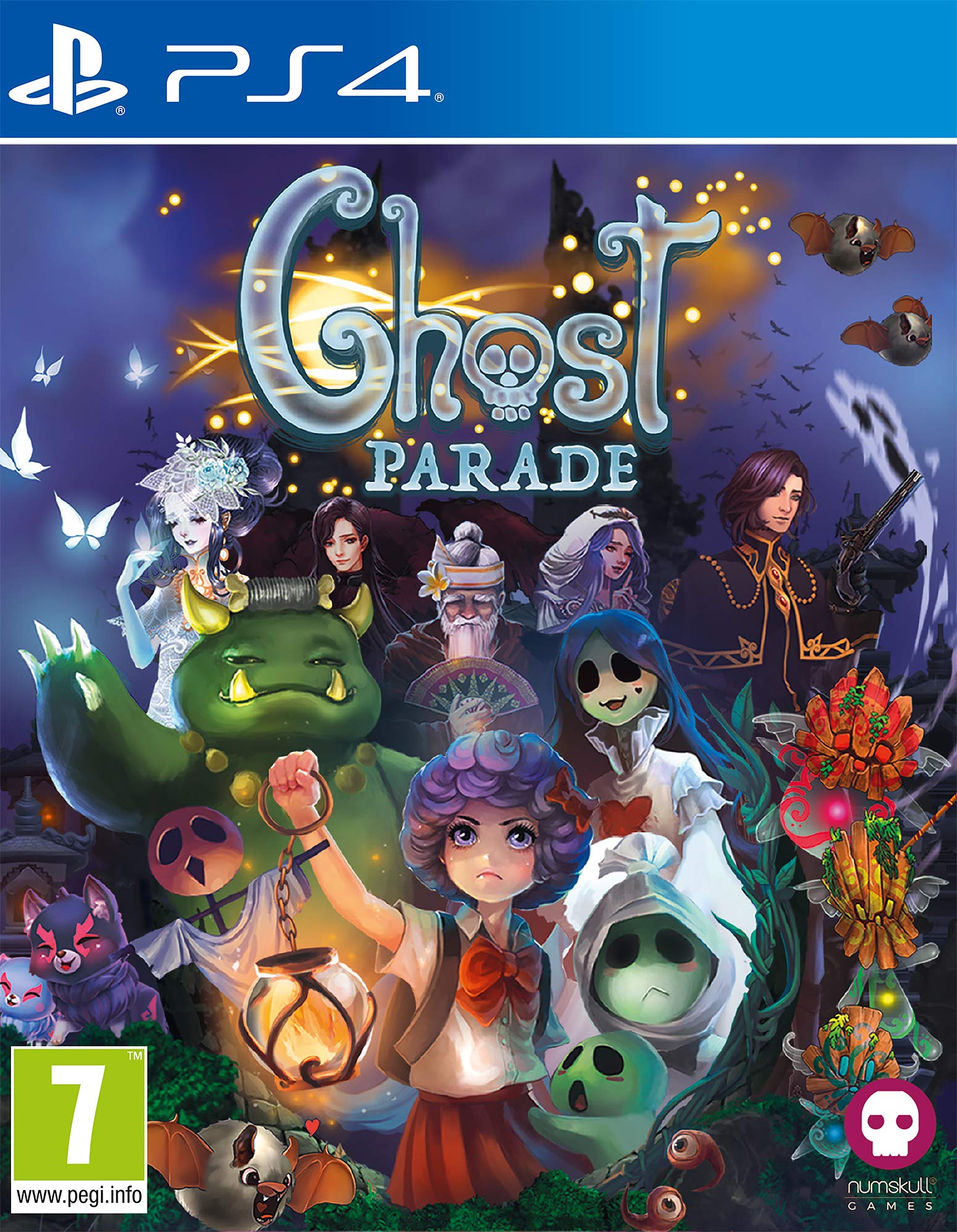 PRODUCT DETAILS 【商品情報】・商品名：Ghost Parade (PS4)・対応機種：PlayStation 4（PS4）・仕様：北米版（NTSC-U/C）・言語：英語【コンディション】・海外直輸入品です。・パッケージに輸送によるスレ・小傷がある場合があります。 ■ 北米版ゲームについてのご注意（必ずお読みください） 【北米版 ゲームについてのご注意】こちらの商品は、北米版（海外仕様）のゲームソフトです。・PS4のゲームディスクはリージョンフリーのため、日本国内のPS4本体でもプレイいただけます。・ゲーム内の表示および音声は英語です。日本語には対応しておりません。・追加コンテンツ（DLC）やオンライン機能のご利用には、北米（海外）アカウントが必要となる場合があります。・一部のタイトルでは、お手持ちの本体・環境により正常に動作しない場合があります。・海外版であることを理由とした返品・交換はお受けできません。 ■ ご注意 ・掲載画像は実物に近い色味になるよう調整しておりますが、ご利用の環境により差異が生じる場合があります。・複数店舗で在庫を共有しているため、ご注文後に在庫切れとなる場合がございます。・海外倉庫からのお取り寄せのため、発送までに数日〜2〜3週間程度かかる場合があります。 ■ 納期についてお届けの目安を必ずご確認ください。 ご注意 海外からの輸入品となります。海外輸送のため、外箱に軽微なスレ等がある場合がございますが、商品本体には影響ございません。 ※在庫状況は仕入先の在庫情報をもとに出来る限り正確に表示しておりますが、取寄せ商品のため、タイミングによりご注文後に欠品・キャンセルとなる場合がございます。