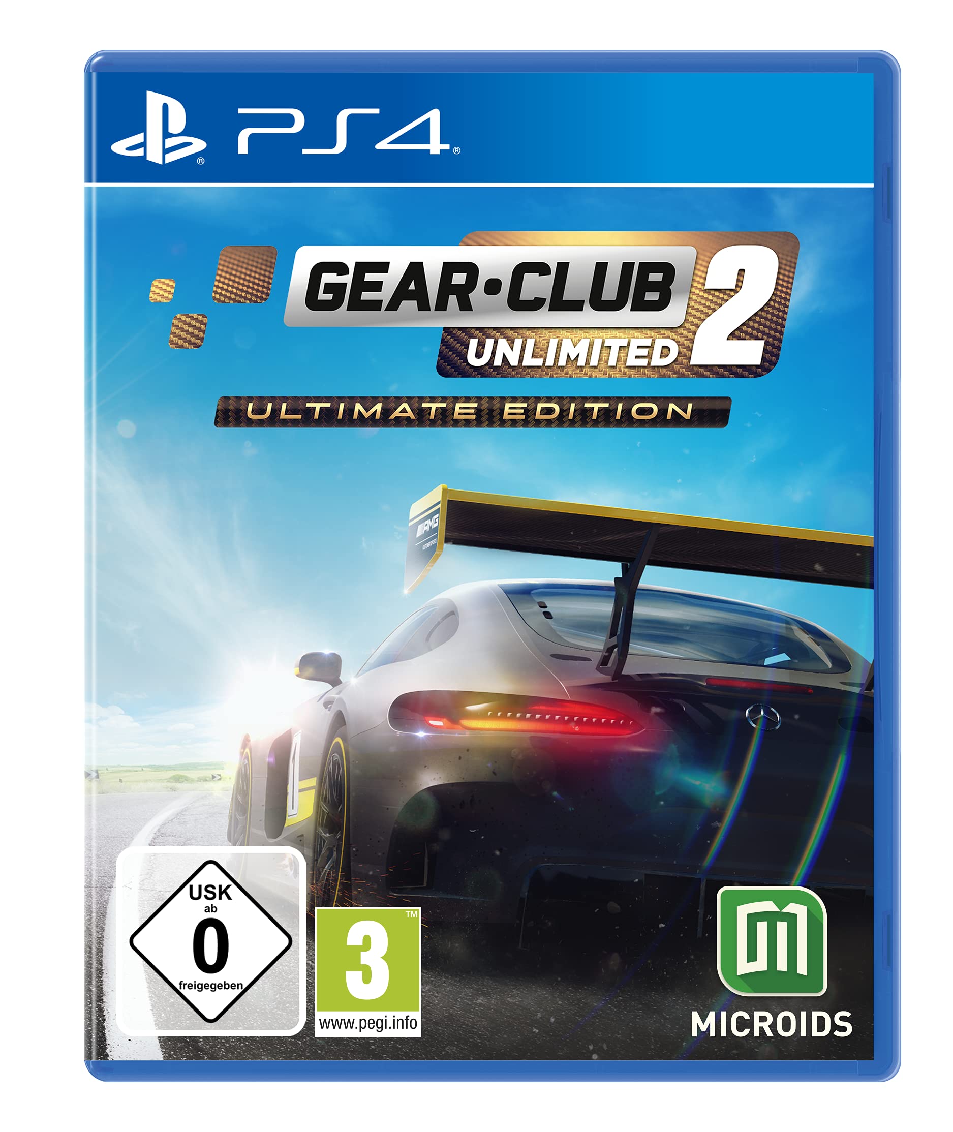 PRODUCT DETAILS 【商品情報】・商品名：Gear Club Unlimited 2 (Ultimate Edition) - [Playstation 4]・対応機種：PlayStation 4（PS4）・仕様：北米版（NTSC-U/C）・言語：英語【コンディション】・海外直輸入品です。・パッケージに輸送によるスレ・小傷がある場合があります。 ■ 北米版ゲームについてのご注意（必ずお読みください） 【北米版 ゲームについてのご注意】こちらの商品は、北米版（海外仕様）のゲームソフトです。・PS4のゲームディスクはリージョンフリーのため、日本国内のPS4本体でもプレイいただけます。・ゲーム内の表示および音声は英語です。日本語には対応しておりません。・追加コンテンツ（DLC）やオンライン機能のご利用には、北米（海外）アカウントが必要となる場合があります。・一部のタイトルでは、お手持ちの本体・環境により正常に動作しない場合があります。・海外版であることを理由とした返品・交換はお受けできません。 ■ ご注意 ・掲載画像は実物に近い色味になるよう調整しておりますが、ご利用の環境により差異が生じる場合があります。・複数店舗で在庫を共有しているため、ご注文後に在庫切れとなる場合がございます。・海外倉庫からのお取り寄せのため、発送までに数日〜2〜3週間程度かかる場合があります。 ■ 納期についてお届けの目安を必ずご確認ください。 ご注意 海外からの輸入品となります。海外輸送のため、外箱に軽微なスレ等がある場合がございますが、商品本体には影響ございません。 ※在庫状況は仕入先の在庫情報をもとに出来る限り正確に表示しておりますが、取寄せ商品のため、タイミングによりご注文後に欠品・キャンセルとなる場合がございます。