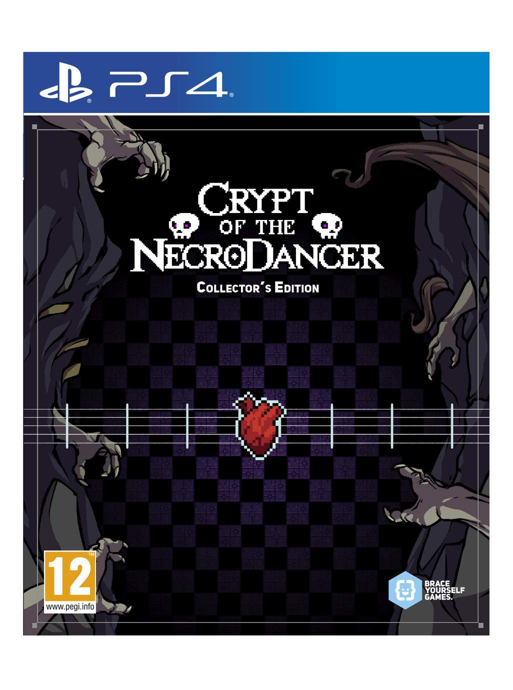 PRODUCT DETAILS 【商品情報】・商品名：Crypt of the NecroDancer Collector's Edition (PS4)・対応機種：PlayStation 4（PS4）・仕様：北米版（NTSC-U/C）・言語：英語【コンディション】・海外直輸入品です。・パッケージに輸送によるスレ・小傷がある場合があります。 ■ 北米版ゲームについてのご注意（必ずお読みください） 【北米版 ゲームについてのご注意】こちらの商品は、北米版（海外仕様）のゲームソフトです。・PS4のゲームディスクはリージョンフリーのため、日本国内のPS4本体でもプレイいただけます。・ゲーム内の表示および音声は英語です。日本語には対応しておりません。・追加コンテンツ（DLC）やオンライン機能のご利用には、北米（海外）アカウントが必要となる場合があります。・一部のタイトルでは、お手持ちの本体・環境により正常に動作しない場合があります。・海外版であることを理由とした返品・交換はお受けできません。 ■ ご注意 ・掲載画像は実物に近い色味になるよう調整しておりますが、ご利用の環境により差異が生じる場合があります。・複数店舗で在庫を共有しているため、ご注文後に在庫切れとなる場合がございます。・海外倉庫からのお取り寄せのため、発送までに数日〜2〜3週間程度かかる場合があります。 ■ 納期についてお届けの目安を必ずご確認ください。 ご注意 海外からの輸入品となります。海外輸送のため、外箱に軽微なスレ等がある場合がございますが、商品本体には影響ございません。 ※在庫状況は仕入先の在庫情報をもとに出来る限り正確に表示しておりますが、取寄せ商品のため、タイミングによりご注文後に欠品・キャンセルとなる場合がございます。