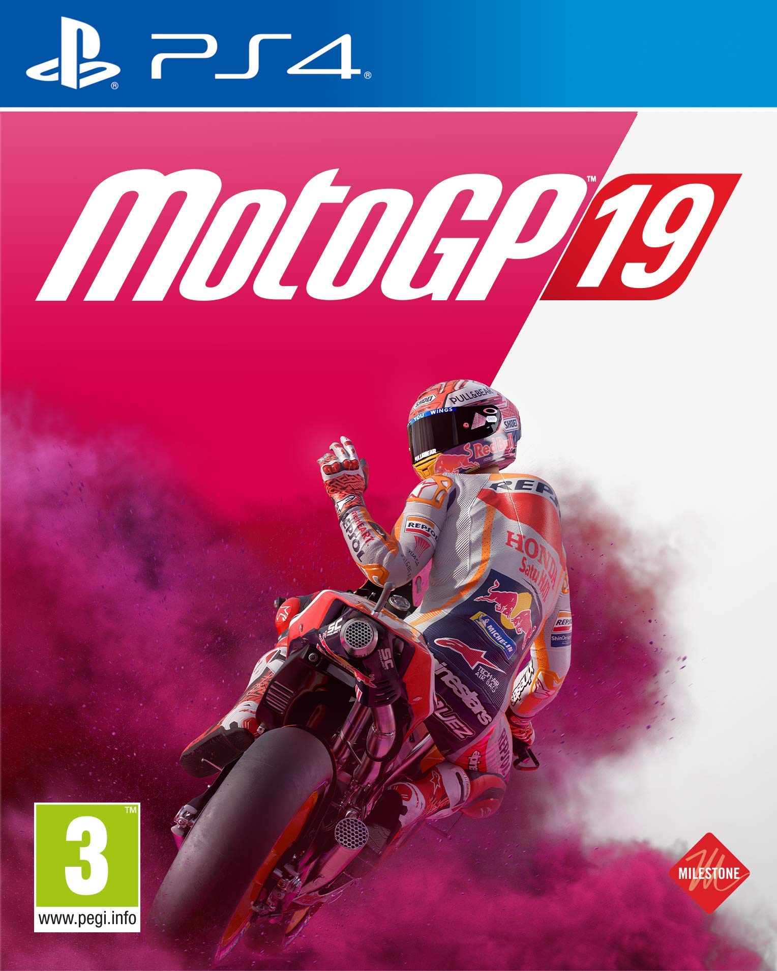 PRODUCT DETAILS 【商品情報】・商品名：Namco Bandai MotoGP 19 (PS4)・対応機種：PlayStation 4（PS4）・仕様：北米版（NTSC-U/C）・言語：英語【コンディション】・海外直輸入品です。・パッケージに輸送によるスレ・小傷がある場合があります。 ■ 北米版ゲームについてのご注意（必ずお読みください） 【北米版 ゲームについてのご注意】こちらの商品は、北米版（海外仕様）のゲームソフトです。・PS4のゲームディスクはリージョンフリーのため、日本国内のPS4本体でもプレイいただけます。・ゲーム内の表示および音声は英語です。日本語には対応しておりません。・追加コンテンツ（DLC）やオンライン機能のご利用には、北米（海外）アカウントが必要となる場合があります。・一部のタイトルでは、お手持ちの本体・環境により正常に動作しない場合があります。・海外版であることを理由とした返品・交換はお受けできません。 ■ ご注意 ・掲載画像は実物に近い色味になるよう調整しておりますが、ご利用の環境により差異が生じる場合があります。・複数店舗で在庫を共有しているため、ご注文後に在庫切れとなる場合がございます。・海外倉庫からのお取り寄せのため、発送までに数日〜2〜3週間程度かかる場合があります。 ■ 納期についてお届けの目安を必ずご確認ください。 ご注意 海外からの輸入品となります。海外輸送のため、外箱に軽微なスレ等がある場合がございますが、商品本体には影響ございません。 ※在庫状況は仕入先の在庫情報をもとに出来る限り正確に表示しておりますが、取寄せ商品のため、タイミングによりご注文後に欠品・キャンセルとなる場合がございます。