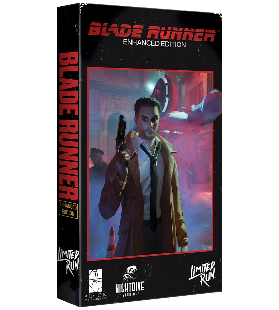 Blade Runner: Enhanced Edition VHS Edition Event Exclusive (Limited Run Games #466) - for Playstation 4 北米版 PS4 プレイステーション4 海外版ソフト