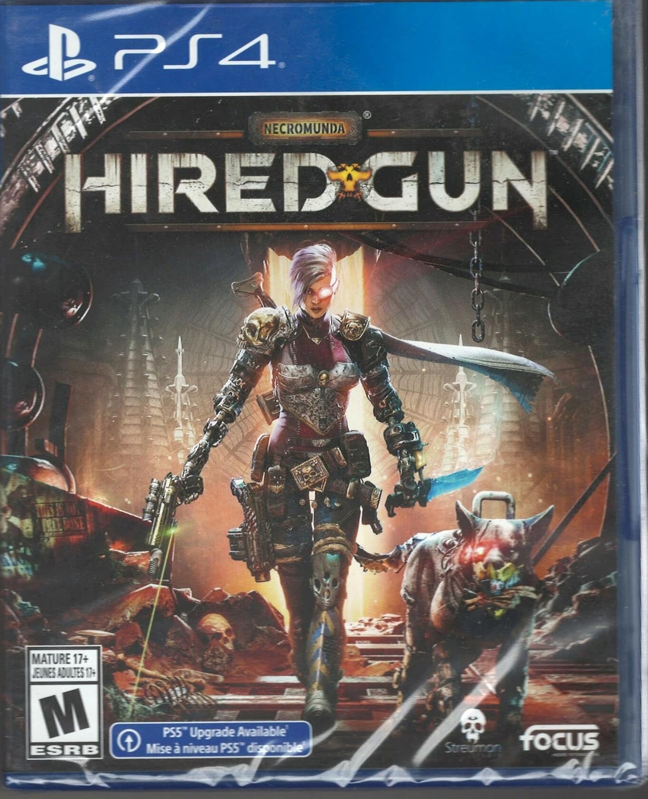 PRODUCT DETAILS 【商品情報】・商品名：Necromunda Hired Gun - PlayStation 4・対応機種：PlayStation 4（PS4）・仕様：北米版（NTSC-U/C）・言語：英語【コンディション】・海外直輸入品です。・パッケージに輸送によるスレ・小傷がある場合があります。 ■ 北米版ゲームについてのご注意（必ずお読みください） 【北米版 ゲームについてのご注意】こちらの商品は、北米版（海外仕様）のゲームソフトです。・PS4のゲームディスクはリージョンフリーのため、日本国内のPS4本体でもプレイいただけます。・ゲーム内の表示および音声は英語です。日本語には対応しておりません。・追加コンテンツ（DLC）やオンライン機能のご利用には、北米（海外）アカウントが必要となる場合があります。・一部のタイトルでは、お手持ちの本体・環境により正常に動作しない場合があります。・海外版であることを理由とした返品・交換はお受けできません。 ■ ご注意 ・掲載画像は実物に近い色味になるよう調整しておりますが、ご利用の環境により差異が生じる場合があります。・複数店舗で在庫を共有しているため、ご注文後に在庫切れとなる場合がございます。・海外倉庫からのお取り寄せのため、発送までに数日〜2〜3週間程度かかる場合があります。 ■ 納期についてお届けの目安を必ずご確認ください。 ご注意 海外からの輸入品となります。海外輸送のため、外箱に軽微なスレ等がある場合がございますが、商品本体には影響ございません。 ※在庫状況は仕入先の在庫情報をもとに出来る限り正確に表示しておりますが、取寄せ商品のため、タイミングによりご注文後に欠品・キャンセルとなる場合がございます。
