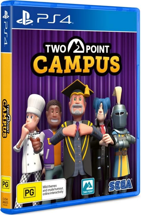 Two Point Campus - For PlayStation 4 北米版 PS4 プレイステーション4 海外版ソフト