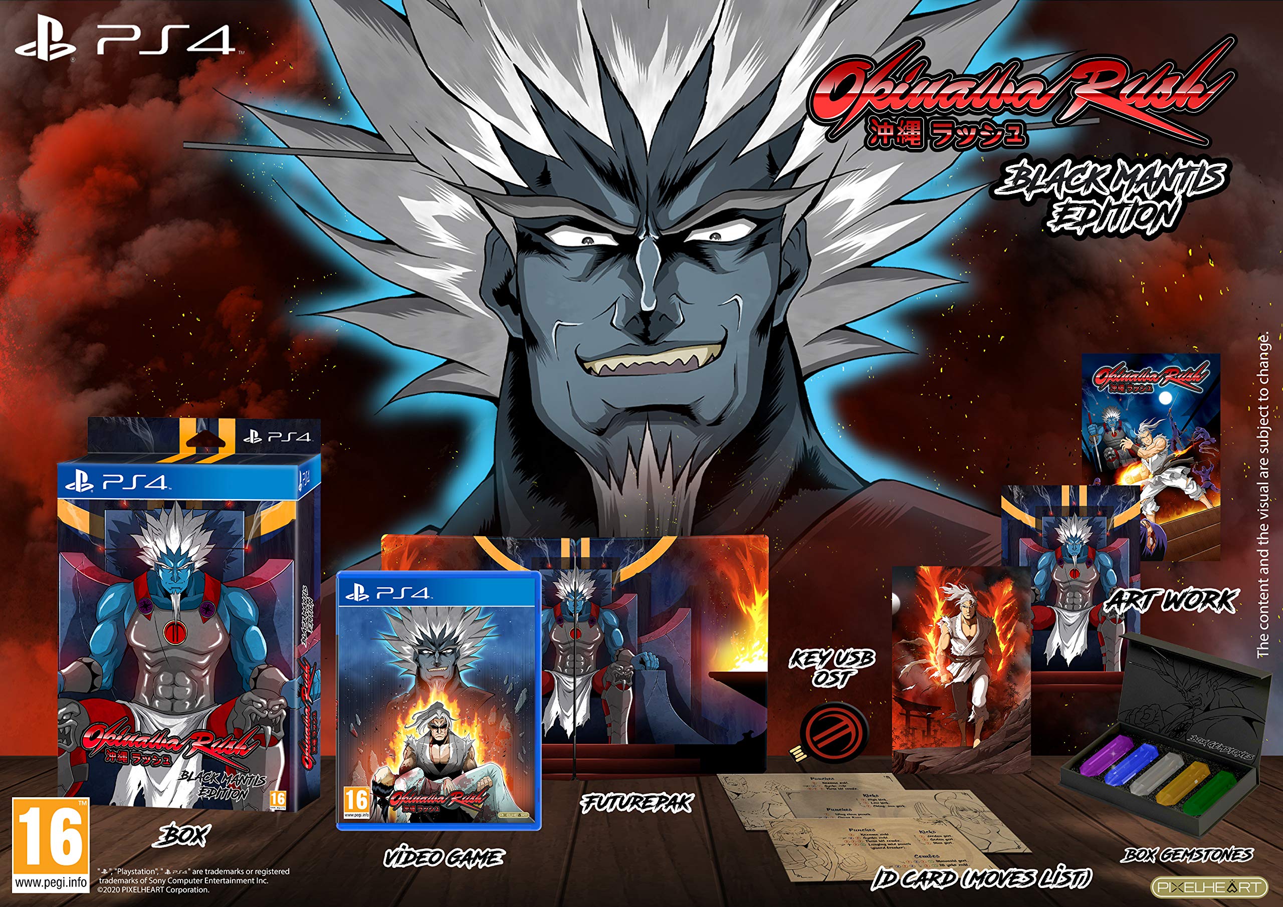 Okinawa Rush [Black Mantis Edition] 北米版 PS4 プレイステーション4 海外版ソフト