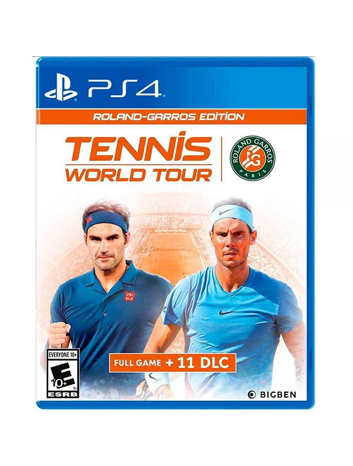 Tennis World Tour: Roland Garros Edition (PS4) 北米版 PS4 プレイステーション4 海外版ソフト