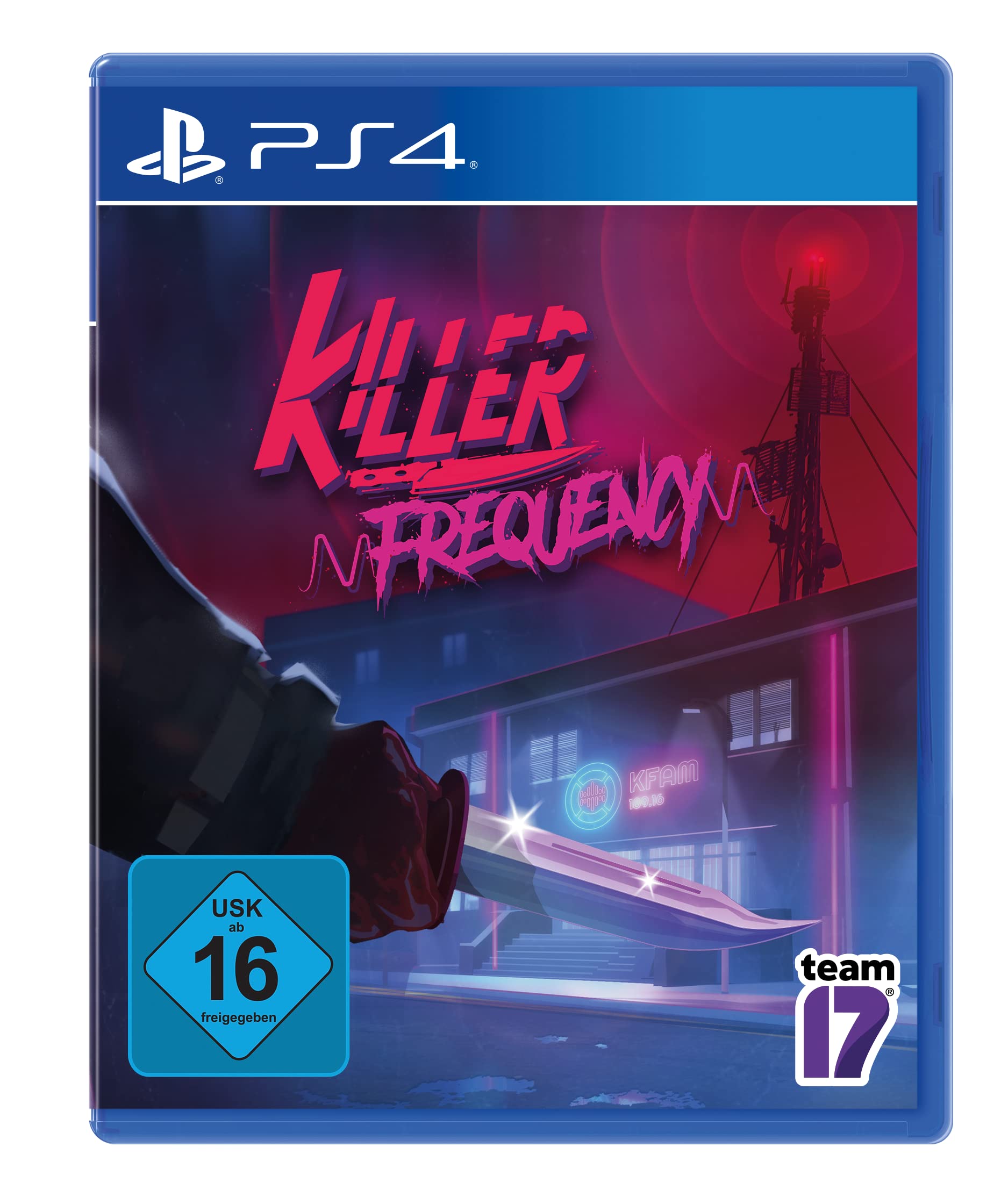 PRODUCT DETAILS 【商品情報】・商品名：Killer Frequency (PlayStation PS4)・対応機種：PlayStation 4（PS4）・仕様：北米版（NTSC-U/C）・言語：英語【コンディション】・海外直輸入品です。・パッケージに輸送によるスレ・小傷がある場合があります。 ■ 北米版ゲームについてのご注意（必ずお読みください） 【北米版 ゲームについてのご注意】こちらの商品は、北米版（海外仕様）のゲームソフトです。・PS4のゲームディスクはリージョンフリーのため、日本国内のPS4本体でもプレイいただけます。・ゲーム内の表示および音声は英語です。日本語には対応しておりません。・追加コンテンツ（DLC）やオンライン機能のご利用には、北米（海外）アカウントが必要となる場合があります。・一部のタイトルでは、お手持ちの本体・環境により正常に動作しない場合があります。・海外版であることを理由とした返品・交換はお受けできません。 ■ ご注意 ・掲載画像は実物に近い色味になるよう調整しておりますが、ご利用の環境により差異が生じる場合があります。・複数店舗で在庫を共有しているため、ご注文後に在庫切れとなる場合がございます。・海外倉庫からのお取り寄せのため、発送までに数日〜2〜3週間程度かかる場合があります。 ■ 納期についてお届けの目安を必ずご確認ください。 ご注意 海外からの輸入品となります。海外輸送のため、外箱に軽微なスレ等がある場合がございますが、商品本体には影響ございません。 ※在庫状況は仕入先の在庫情報をもとに出来る限り正確に表示しておりますが、取寄せ商品のため、タイミングによりご注文後に欠品・キャンセルとなる場合がございます。