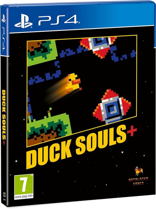 PRODUCT DETAILS 【商品情報】・商品名：Duck Souls+ - For PlayStation 4・対応機種：PlayStation 4（PS4）・仕様：北米版（NTSC-U/C）・言語：英語【コンディション】・海外直輸入品です。・パッケージに輸送によるスレ・小傷がある場合があります。 ■ 北米版ゲームについてのご注意（必ずお読みください） 【北米版 ゲームについてのご注意】こちらの商品は、北米版（海外仕様）のゲームソフトです。・PS4のゲームディスクはリージョンフリーのため、日本国内のPS4本体でもプレイいただけます。・ゲーム内の表示および音声は英語です。日本語には対応しておりません。・追加コンテンツ（DLC）やオンライン機能のご利用には、北米（海外）アカウントが必要となる場合があります。・一部のタイトルでは、お手持ちの本体・環境により正常に動作しない場合があります。・海外版であることを理由とした返品・交換はお受けできません。 ■ ご注意 ・掲載画像は実物に近い色味になるよう調整しておりますが、ご利用の環境により差異が生じる場合があります。・複数店舗で在庫を共有しているため、ご注文後に在庫切れとなる場合がございます。・海外倉庫からのお取り寄せのため、発送までに数日〜2〜3週間程度かかる場合があります。 ■ 納期についてお届けの目安を必ずご確認ください。 ご注意 海外からの輸入品となります。海外輸送のため、外箱に軽微なスレ等がある場合がございますが、商品本体には影響ございません。 ※在庫状況は仕入先の在庫情報をもとに出来る限り正確に表示しておりますが、取寄せ商品のため、タイミングによりご注文後に欠品・キャンセルとなる場合がございます。