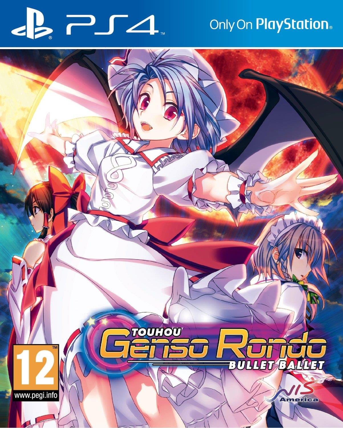 Touhou Genso Rondo: Bullet Ballet (PS4) 北米版 PS4 プレイステーション4 海外版ソフト