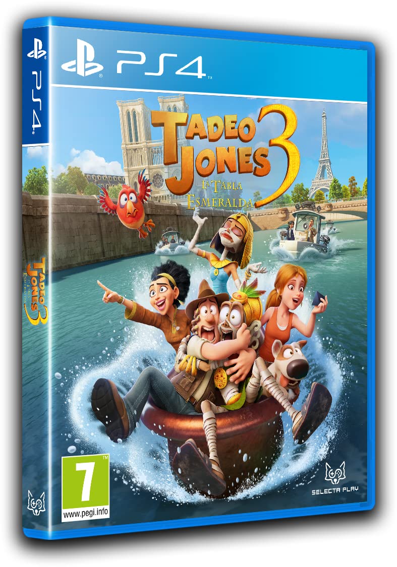 Tad Jones 3: The Emerald Board (PS4) 北米版 PS4 プレイステーション4 海外版ソフト