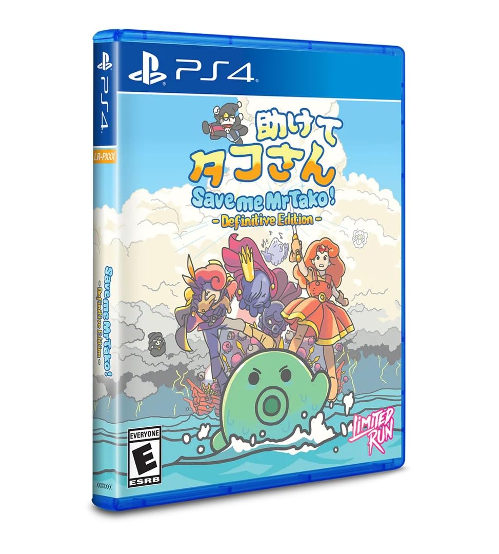 Save Me Mr Tako! Definitive Edition (Limited Run #559) - PlayStation 4 北米版 PS4 プレイステーション4 海外版ソフト