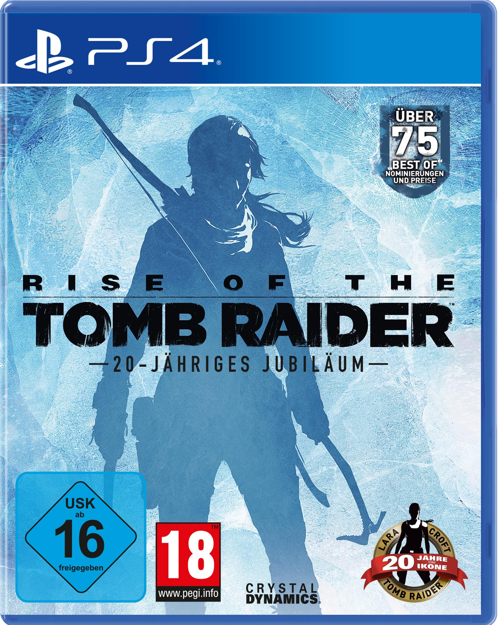 Rise of the Tomb Raider: 20th Anniversary (PS4) 北米版 PS4 プレイステーション4 海外版ソフト