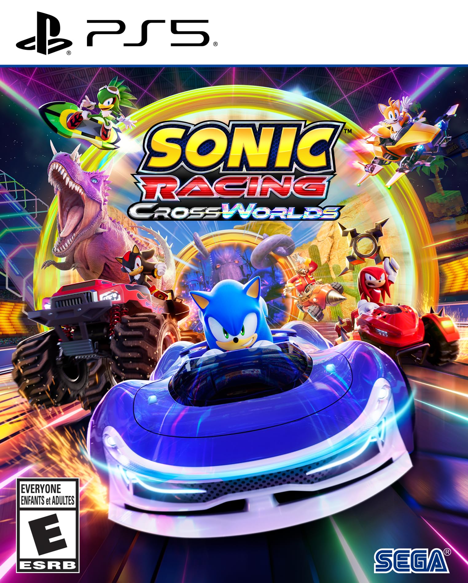 Sonic Racing: CrossWorlds Amazon Exclusive Edition - PlayStation 5 北米版 PS5 プレイステーション5 海外版ソフト