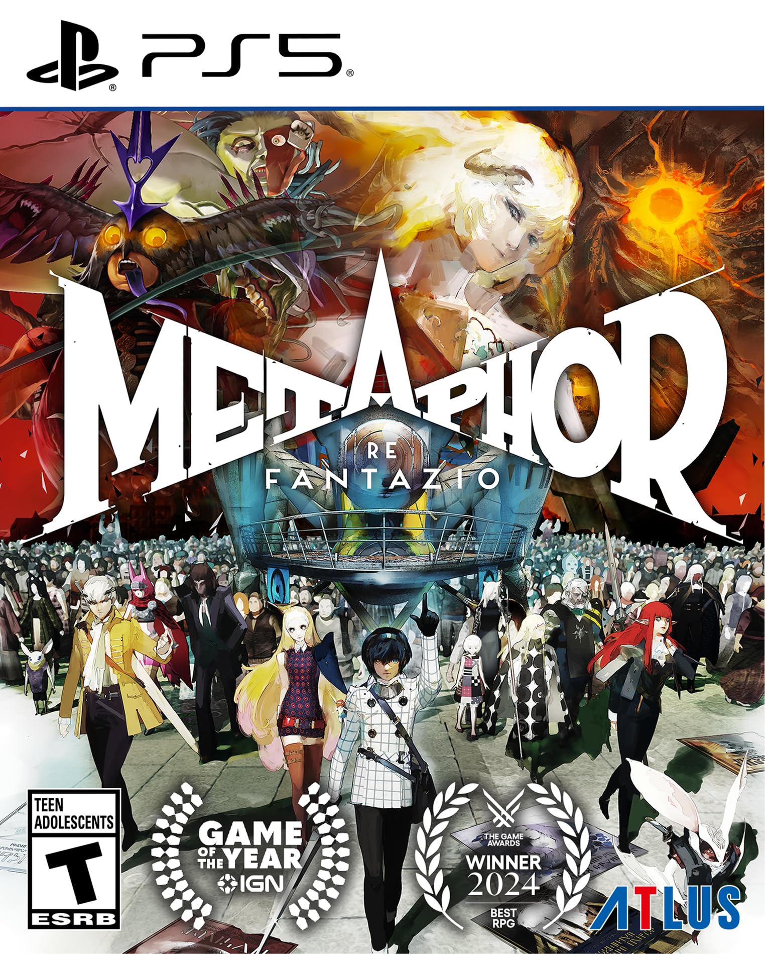 Metaphor: ReFantazio Launch Edition - PlayStation 5 北米版 PS5 プレイステーション5 海外版ソフト