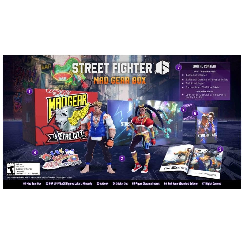 Street Fighter 6 Collector's Edition - PS5 北米版 PS5 プレイステーション5 海外版ソフト