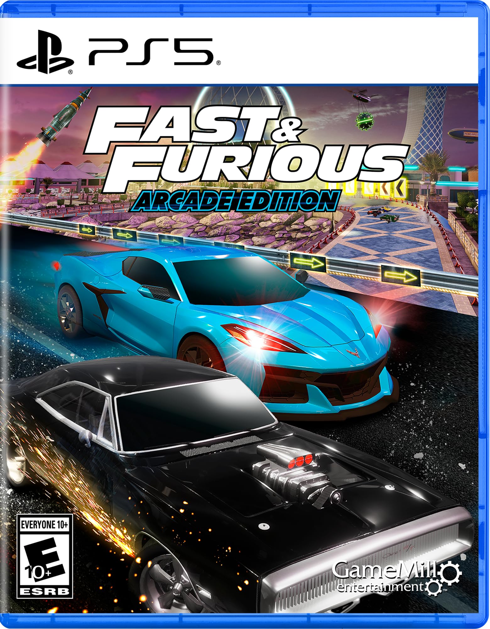 PRODUCT DETAILS 【商品情報】・商品名：Fast & Furious: Arcade Edition - PlayStation 5・対応機種：PlayStation 5（PS5）・仕様：北米版・言語：英語【コンディション】・海外直輸入品です。・パッケージに輸送によるスレ・小傷がある場合があります。 ■ 北米版ゲームについてのご注意（必ずお読みください） 【北米版 ゲームについてのご注意】こちらの商品は、北米版（海外仕様）のゲームソフトです。・PS5のゲームディスクはリージョンフリーのため、日本国内のPS5本体でもプレイいただけます。・ディスク版のため、ディスクドライブ非搭載のPS5 Digital Editionではご利用いただけません。・ゲーム内の表示および音声は英語です。日本語には対応しておりません。・追加コンテンツ（DLC）やオンライン機能のご利用には、北米（海外）アカウントが必要となる場合があります。・一部のタイトルでは、お手持ちの本体・環境により正常に動作しない場合があります。・海外版であることを理由とした返品・交換はお受けできません。 ■ ご注意 ・掲載画像は実物に近い色味になるよう調整しておりますが、ご利用の環境により差異が生じる場合があります。・複数店舗で在庫を共有しているため、ご注文後に在庫切れとなる場合がございます。・海外倉庫からのお取り寄せのため、発送までに数日〜2〜3週間程度かかる場合があります。 ■ 納期についてお届けの目安を必ずご確認ください。 ご注意 海外からの輸入品となります。海外輸送のため、外箱に軽微なスレ等がある場合がございますが、商品本体には影響ございません。 ※在庫状況は仕入先の在庫情報をもとに出来る限り正確に表示しておりますが、取寄せ商品のため、タイミングによりご注文後に欠品・キャンセルとなる場合がございます。