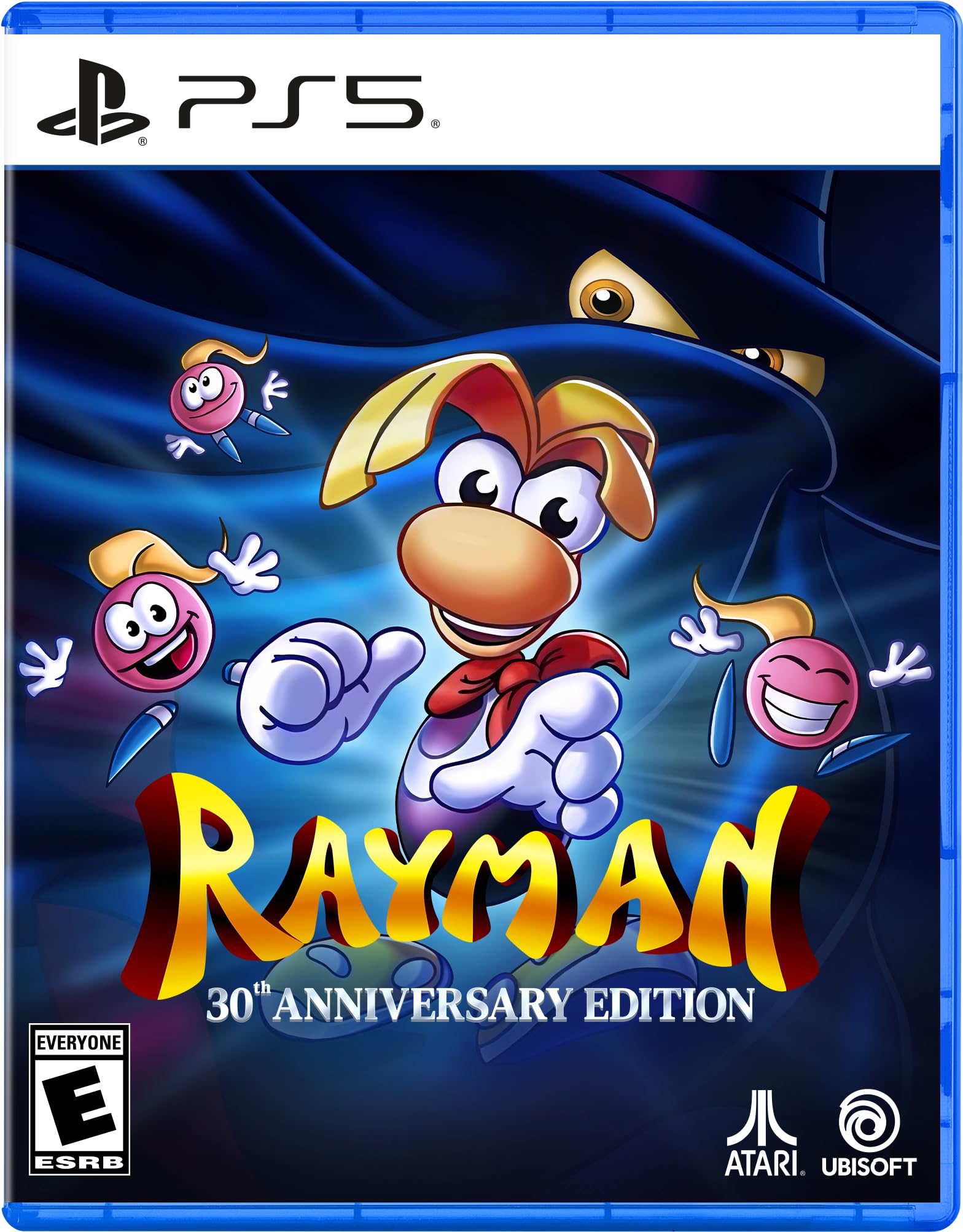 PRODUCT DETAILS 【商品情報】・商品名：Rayman: 30th Anniversary Edition - PlayStation 5・対応機種：PlayStation 5（PS5）・仕様：北米版・言語：英語【コンディション】・海外直輸入品です。・パッケージに輸送によるスレ・小傷がある場合があります。 ■ 北米版ゲームについてのご注意（必ずお読みください） 【北米版 ゲームについてのご注意】こちらの商品は、北米版（海外仕様）のゲームソフトです。・PS5のゲームディスクはリージョンフリーのため、日本国内のPS5本体でもプレイいただけます。・ディスク版のため、ディスクドライブ非搭載のPS5 Digital Editionではご利用いただけません。・ゲーム内の表示および音声は英語です。日本語には対応しておりません。・追加コンテンツ（DLC）やオンライン機能のご利用には、北米（海外）アカウントが必要となる場合があります。・一部のタイトルでは、お手持ちの本体・環境により正常に動作しない場合があります。・海外版であることを理由とした返品・交換はお受けできません。 ■ ご注意 ・掲載画像は実物に近い色味になるよう調整しておりますが、ご利用の環境により差異が生じる場合があります。・複数店舗で在庫を共有しているため、ご注文後に在庫切れとなる場合がございます。・海外倉庫からのお取り寄せのため、発送までに数日〜2〜3週間程度かかる場合があります。 ■ 納期についてお届けの目安を必ずご確認ください。 ご注意 海外からの輸入品となります。海外輸送のため、外箱に軽微なスレ等がある場合がございますが、商品本体には影響ございません。 ※在庫状況は仕入先の在庫情報をもとに出来る限り正確に表示しておりますが、取寄せ商品のため、タイミングによりご注文後に欠品・キャンセルとなる場合がございます。