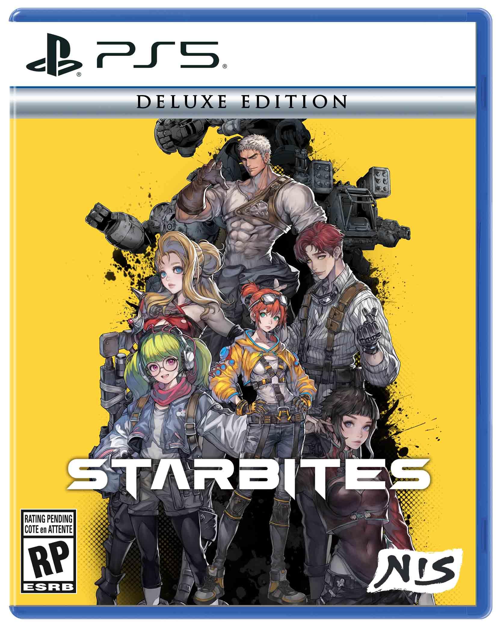 PRODUCT DETAILS 【商品情報】・商品名：STARBITES: Deluxe Edition - PlayStation 5・対応機種：PlayStation 5（PS5）・仕様：北米版・言語：英語【コンディション】・海外直輸入品です。・パッケージに輸送によるスレ・小傷がある場合があります。 ■ 北米版ゲームについてのご注意（必ずお読みください） 【北米版 ゲームについてのご注意】こちらの商品は、北米版（海外仕様）のゲームソフトです。・PS5のゲームディスクはリージョンフリーのため、日本国内のPS5本体でもプレイいただけます。・ディスク版のため、ディスクドライブ非搭載のPS5 Digital Editionではご利用いただけません。・ゲーム内の表示および音声は英語です。日本語には対応しておりません。・追加コンテンツ（DLC）やオンライン機能のご利用には、北米（海外）アカウントが必要となる場合があります。・一部のタイトルでは、お手持ちの本体・環境により正常に動作しない場合があります。・海外版であることを理由とした返品・交換はお受けできません。 ■ ご注意 ・掲載画像は実物に近い色味になるよう調整しておりますが、ご利用の環境により差異が生じる場合があります。・複数店舗で在庫を共有しているため、ご注文後に在庫切れとなる場合がございます。・海外倉庫からのお取り寄せのため、発送までに数日〜2〜3週間程度かかる場合があります。 ■ 納期についてお届けの目安を必ずご確認ください。 ご注意 海外からの輸入品となります。海外輸送のため、外箱に軽微なスレ等がある場合がございますが、商品本体には影響ございません。 ※在庫状況は仕入先の在庫情報をもとに出来る限り正確に表示しておりますが、取寄せ商品のため、タイミングによりご注文後に欠品・キャンセルとなる場合がございます。