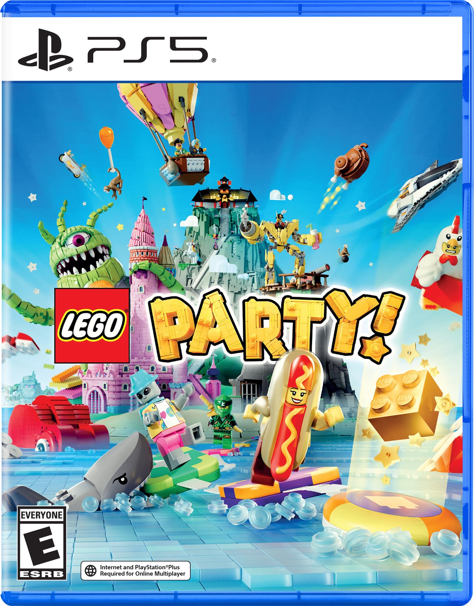 PRODUCT DETAILS 【商品情報】・商品名：LEGO(R) Party! - PlayStation 5・対応機種：PlayStation 5（PS5）・仕様：北米版・言語：英語【コンディション】・海外直輸入品です。・パッケージに輸送によるスレ・小傷がある場合があります。 ■ 北米版ゲームについてのご注意（必ずお読みください） 【北米版 ゲームについてのご注意】こちらの商品は、北米版（海外仕様）のゲームソフトです。・PS5のゲームディスクはリージョンフリーのため、日本国内のPS5本体でもプレイいただけます。・ディスク版のため、ディスクドライブ非搭載のPS5 Digital Editionではご利用いただけません。・ゲーム内の表示および音声は英語です。日本語には対応しておりません。・追加コンテンツ（DLC）やオンライン機能のご利用には、北米（海外）アカウントが必要となる場合があります。・一部のタイトルでは、お手持ちの本体・環境により正常に動作しない場合があります。・海外版であることを理由とした返品・交換はお受けできません。 ■ ご注意 ・掲載画像は実物に近い色味になるよう調整しておりますが、ご利用の環境により差異が生じる場合があります。・複数店舗で在庫を共有しているため、ご注文後に在庫切れとなる場合がございます。・海外倉庫からのお取り寄せのため、発送までに数日〜2〜3週間程度かかる場合があります。 ■ 納期についてお届けの目安を必ずご確認ください。 ご注意 海外からの輸入品となります。海外輸送のため、外箱に軽微なスレ等がある場合がございますが、商品本体には影響ございません。 ※在庫状況は仕入先の在庫情報をもとに出来る限り正確に表示しておりますが、取寄せ商品のため、タイミングによりご注文後に欠品・キャンセルとなる場合がございます。