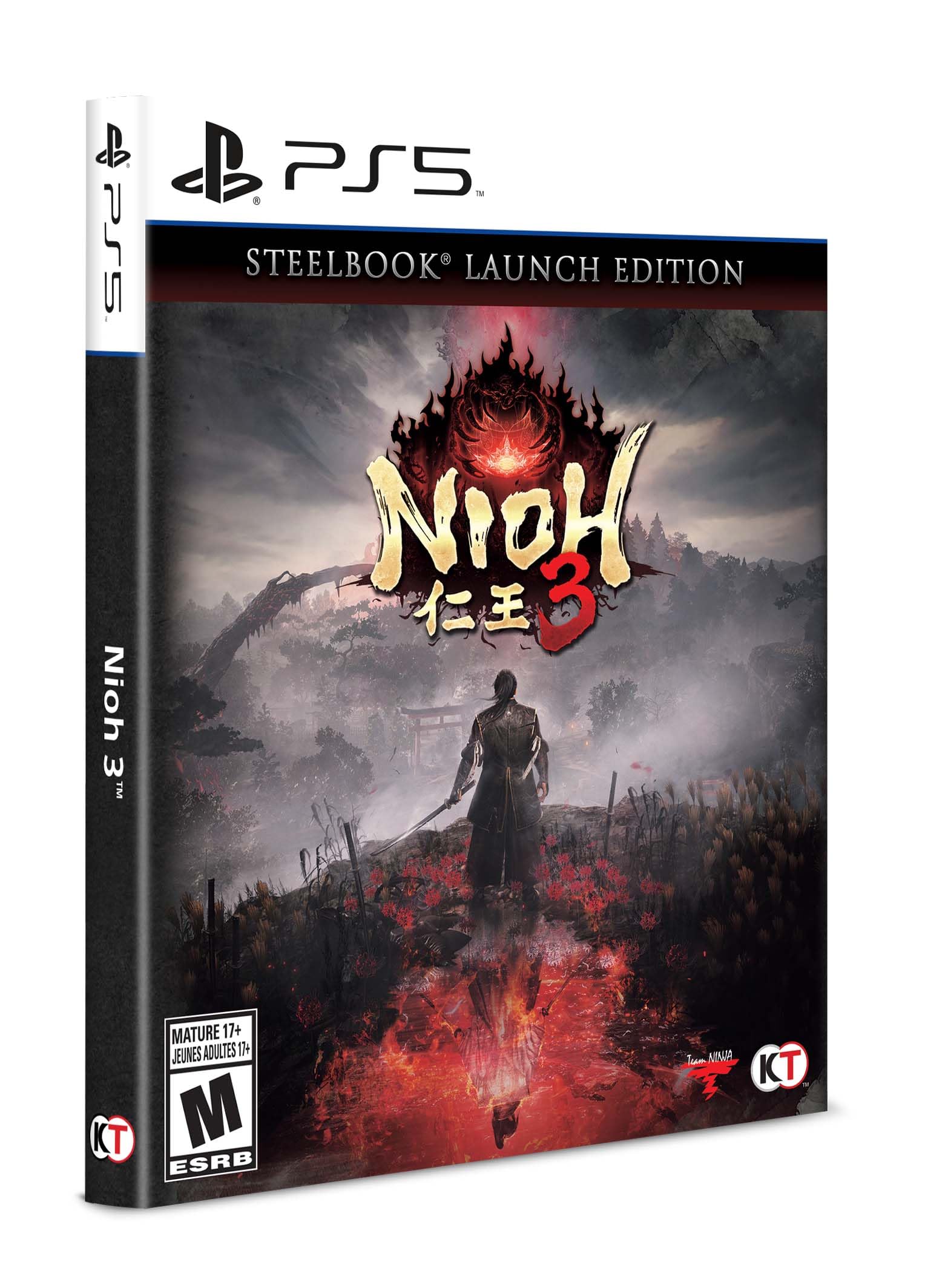 Nioh 3: SteelBook Launch Edition - PlayStation 5 北米版 PS5 プレイステーション5 海外版ソフト