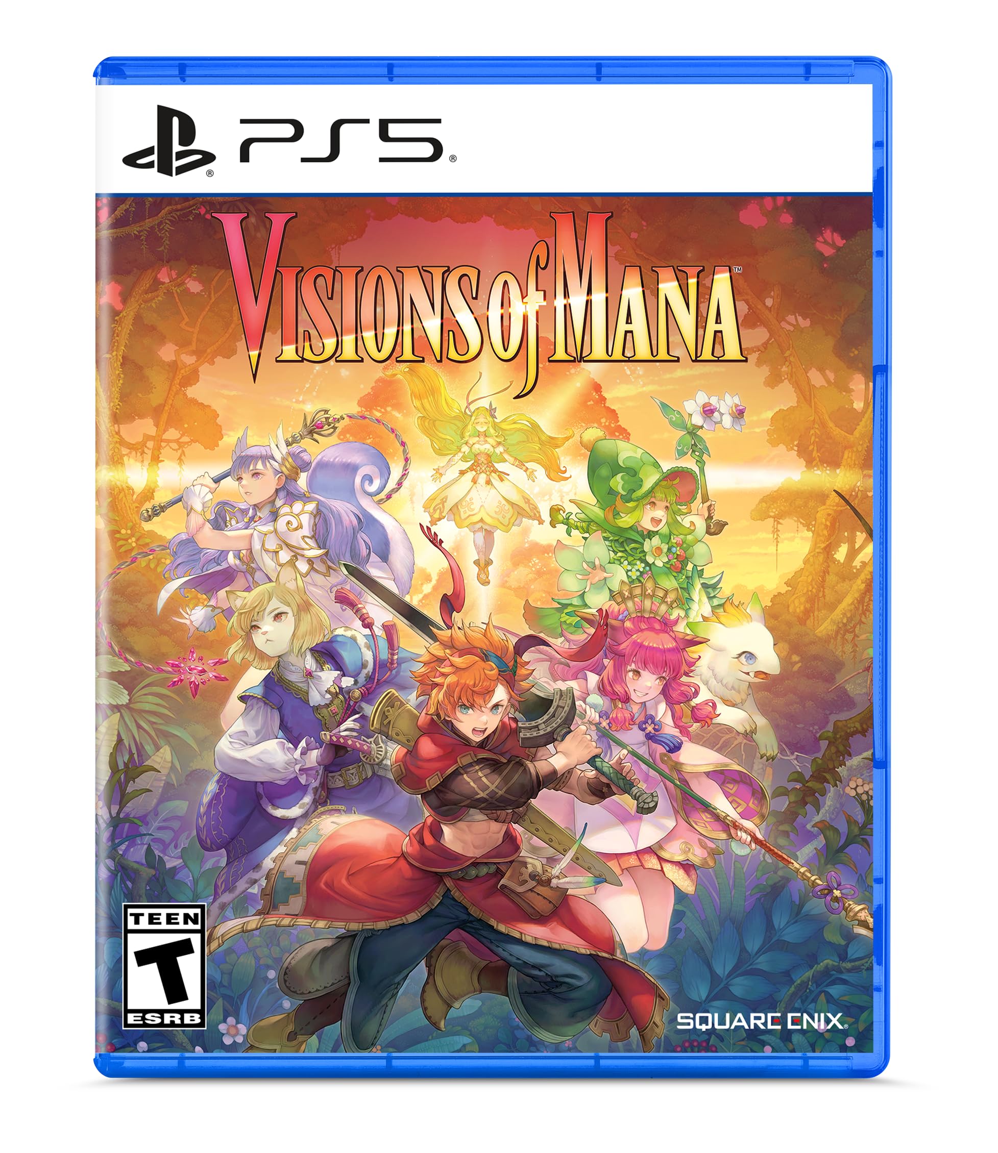 PRODUCT DETAILS 【商品情報】・商品名：Visions of Mana - Amazon Exclusive Edition (PS5)・対応機種：PlayStation 5（PS5）・仕様：北米版・言語：英語【コンディション】・海外直輸入品です。・パッケージに輸送によるスレ・小傷がある場合があります。 ■ 北米版ゲームについてのご注意（必ずお読みください） 【北米版 ゲームについてのご注意】こちらの商品は、北米版（海外仕様）のゲームソフトです。・PS5のゲームディスクはリージョンフリーのため、日本国内のPS5本体でもプレイいただけます。・ディスク版のため、ディスクドライブ非搭載のPS5 Digital Editionではご利用いただけません。・ゲーム内の表示および音声は英語です。日本語には対応しておりません。・追加コンテンツ（DLC）やオンライン機能のご利用には、北米（海外）アカウントが必要となる場合があります。・一部のタイトルでは、お手持ちの本体・環境により正常に動作しない場合があります。・海外版であることを理由とした返品・交換はお受けできません。 ■ ご注意 ・掲載画像は実物に近い色味になるよう調整しておりますが、ご利用の環境により差異が生じる場合があります。・複数店舗で在庫を共有しているため、ご注文後に在庫切れとなる場合がございます。・海外倉庫からのお取り寄せのため、発送までに数日〜2〜3週間程度かかる場合があります。 ■ 納期についてお届けの目安を必ずご確認ください。 ご注意 海外からの輸入品となります。海外輸送のため、外箱に軽微なスレ等がある場合がございますが、商品本体には影響ございません。 ※在庫状況は仕入先の在庫情報をもとに出来る限り正確に表示しておりますが、取寄せ商品のため、タイミングによりご注文後に欠品・キャンセルとなる場合がございます。
