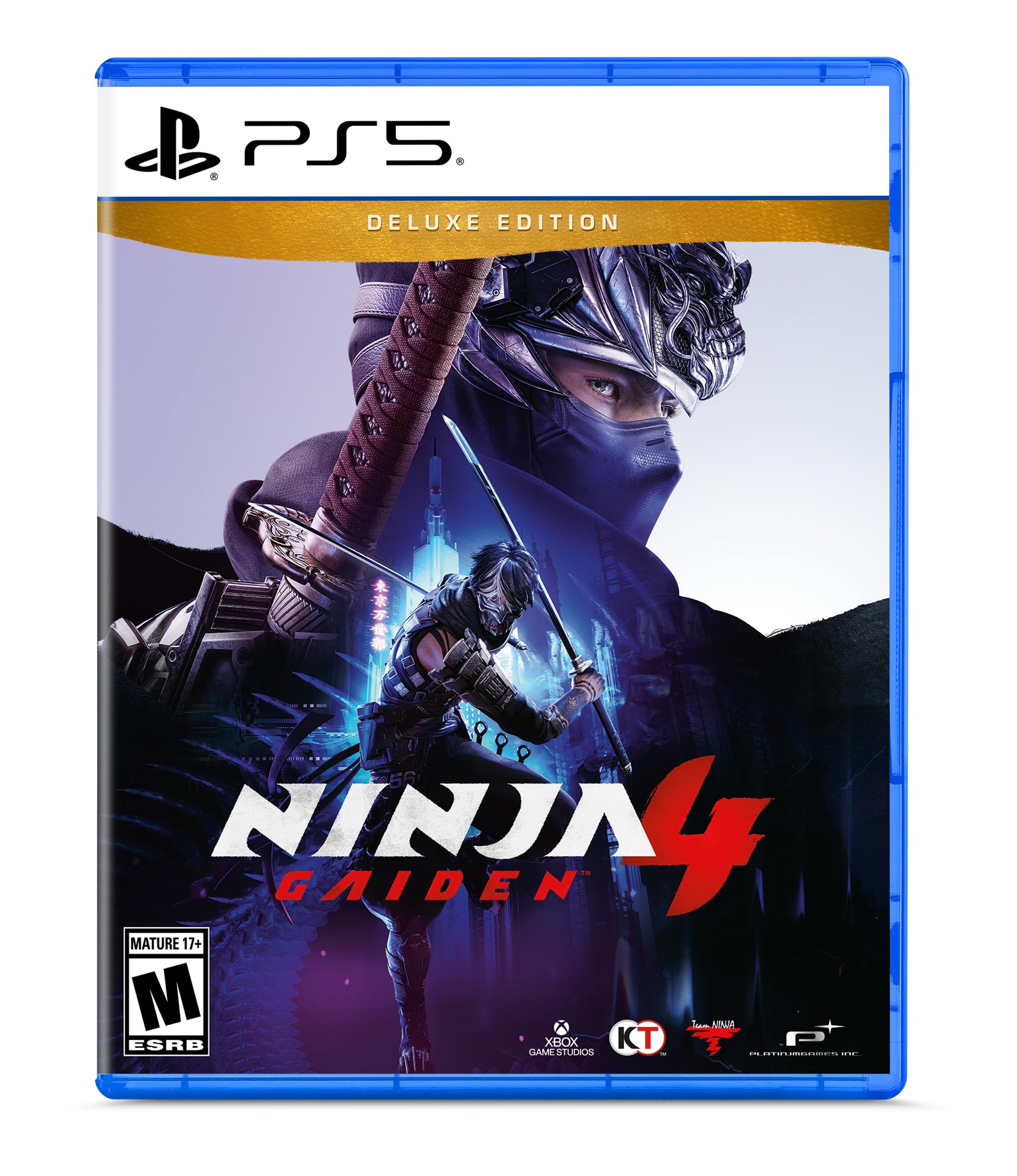 NINJA GAIDEN 4 | Deluxe Edition | PlayStation 5 [Disc + Code in Box] 北米版 P...