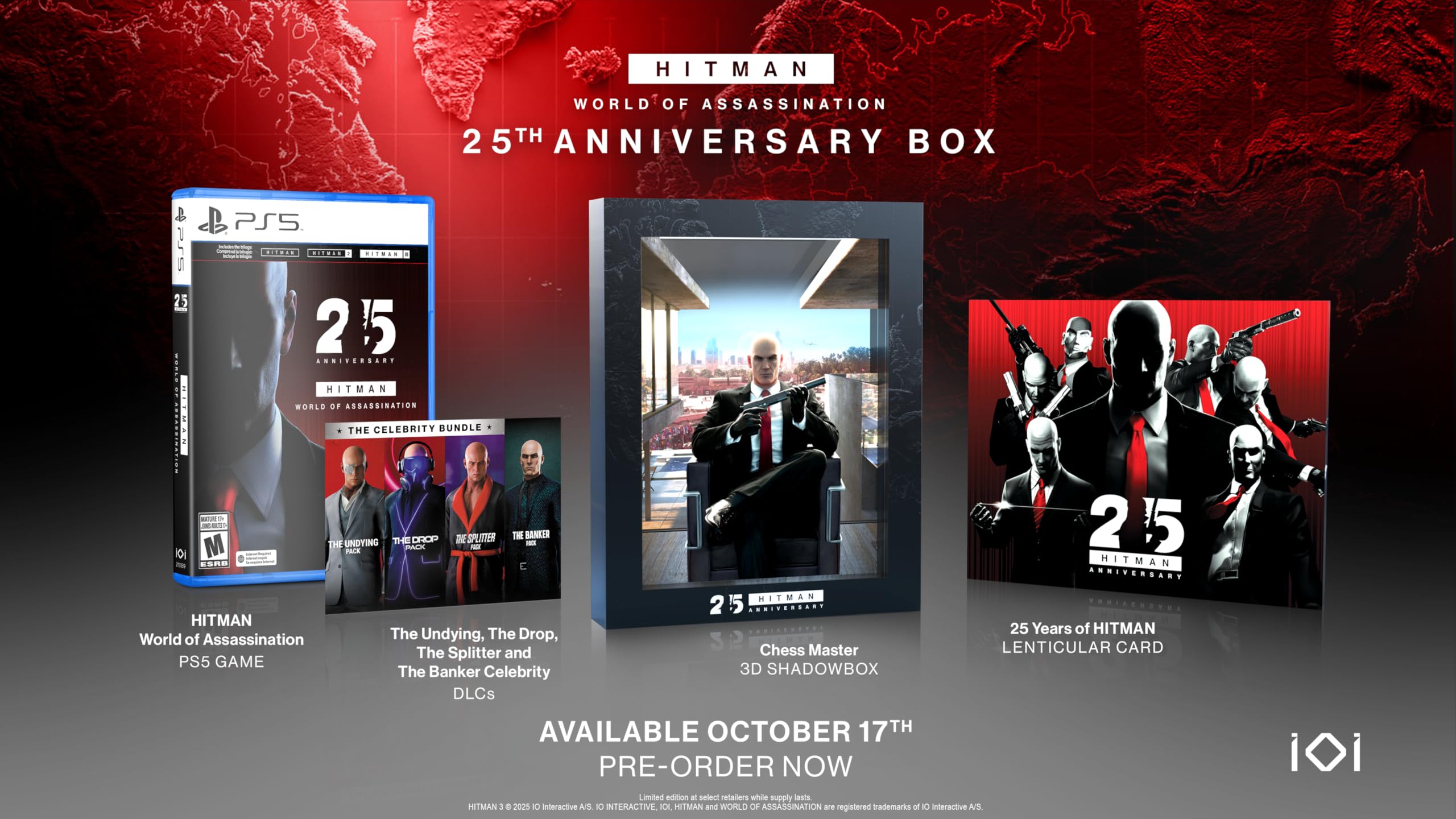 Hitman: World of Assassination Anniversary Edition - PlayStation 5 北米版 PS5 プレイステーション5 海外版ソフト