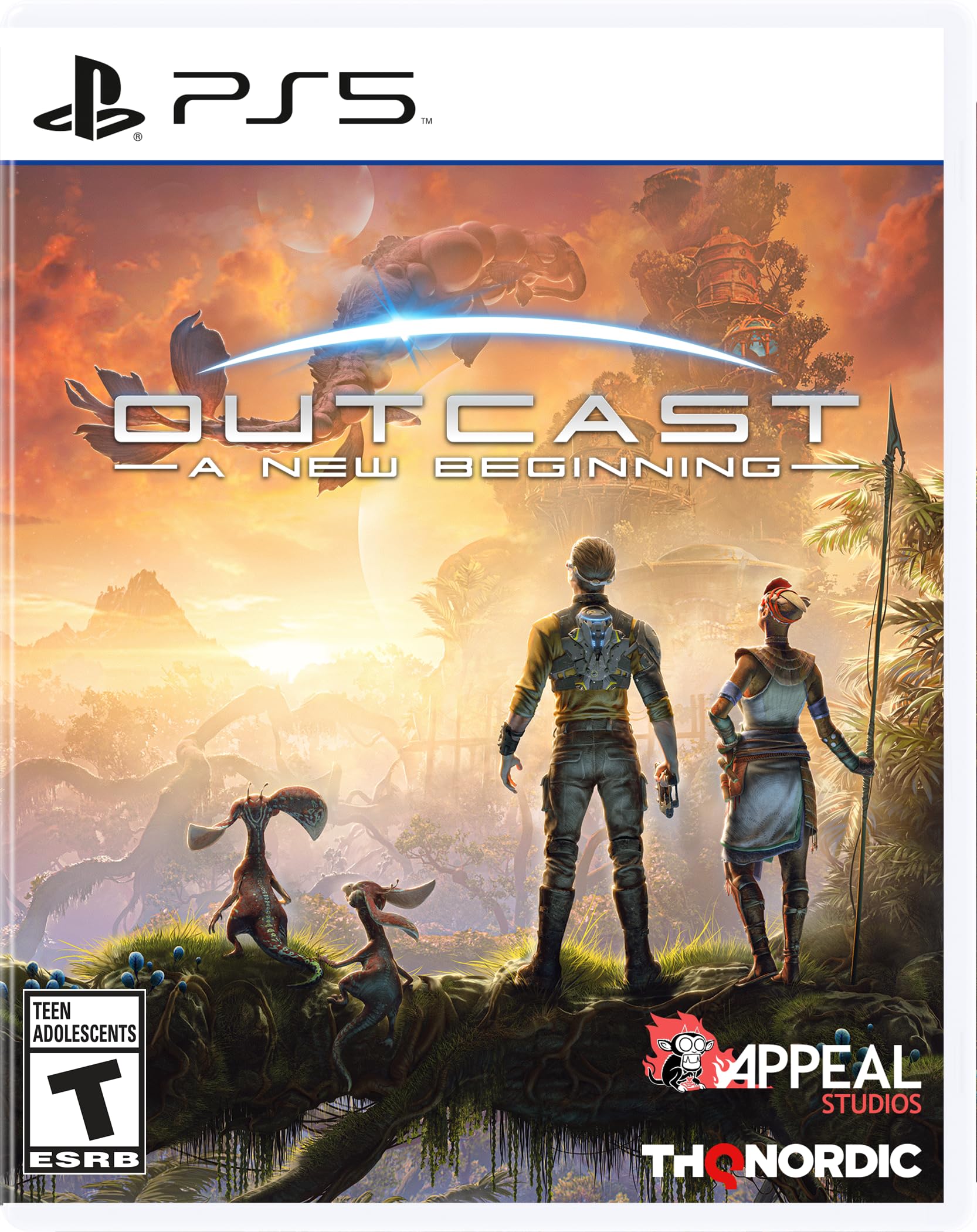 PRODUCT DETAILS 【商品情報】・商品名：Outcast - A New Beginning - PlayStation 5・対応機種：PlayStation 5（PS5）・仕様：北米版・言語：英語【コンディション】・海外直輸入品です。・パッケージに輸送によるスレ・小傷がある場合があります。 ■ 北米版ゲームについてのご注意（必ずお読みください） 【北米版 ゲームについてのご注意】こちらの商品は、北米版（海外仕様）のゲームソフトです。・PS5のゲームディスクはリージョンフリーのため、日本国内のPS5本体でもプレイいただけます。・ディスク版のため、ディスクドライブ非搭載のPS5 Digital Editionではご利用いただけません。・ゲーム内の表示および音声は英語です。日本語には対応しておりません。・追加コンテンツ（DLC）やオンライン機能のご利用には、北米（海外）アカウントが必要となる場合があります。・一部のタイトルでは、お手持ちの本体・環境により正常に動作しない場合があります。・海外版であることを理由とした返品・交換はお受けできません。 ■ ご注意 ・掲載画像は実物に近い色味になるよう調整しておりますが、ご利用の環境により差異が生じる場合があります。・複数店舗で在庫を共有しているため、ご注文後に在庫切れとなる場合がございます。・海外倉庫からのお取り寄せのため、発送までに数日〜2〜3週間程度かかる場合があります。 ■ 納期についてお届けの目安を必ずご確認ください。 ご注意 海外からの輸入品となります。海外輸送のため、外箱に軽微なスレ等がある場合がございますが、商品本体には影響ございません。 ※在庫状況は仕入先の在庫情報をもとに出来る限り正確に表示しておりますが、取寄せ商品のため、タイミングによりご注文後に欠品・キャンセルとなる場合がございます。