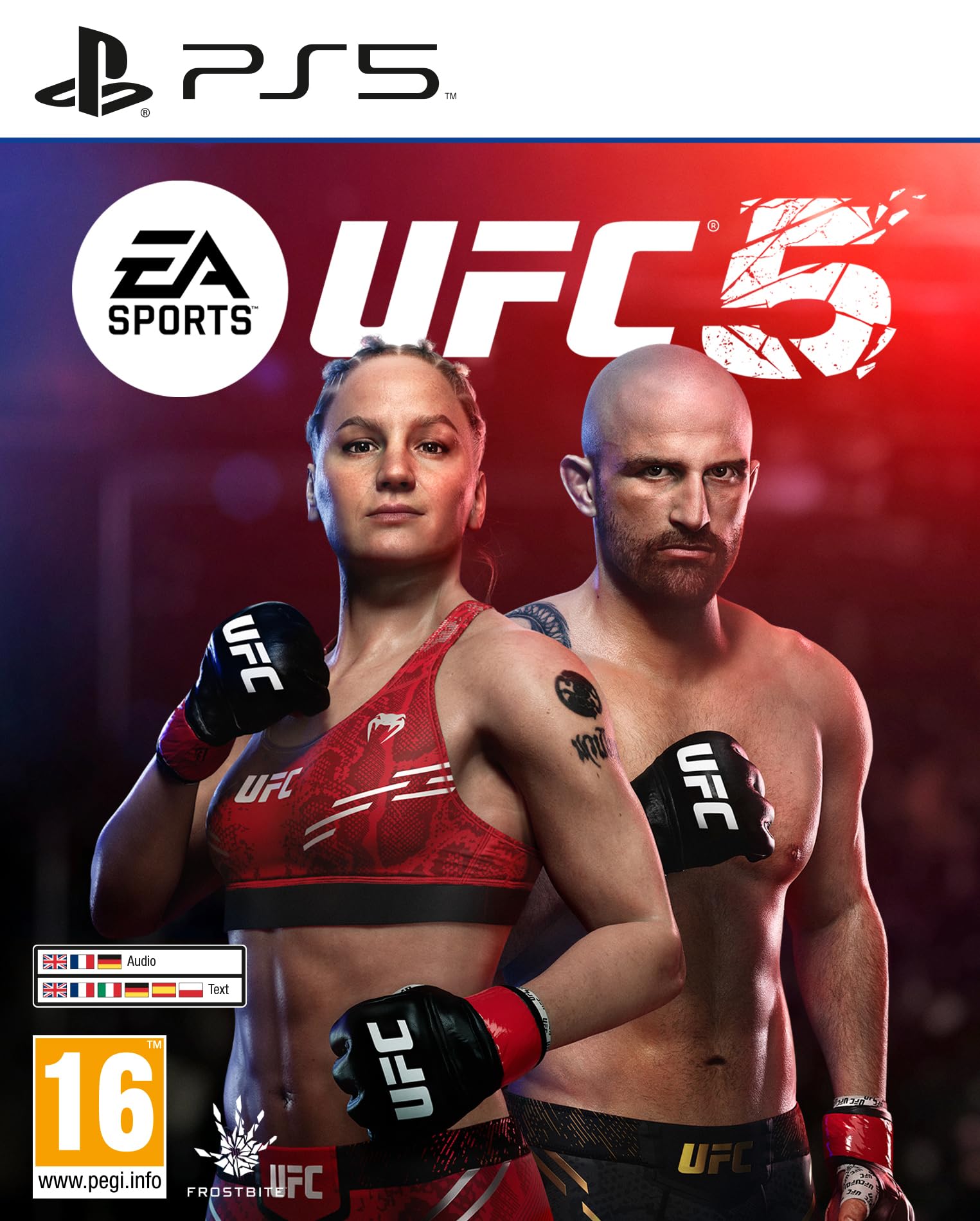 UFC 5 北米版 PS5 プレイステーション5 海外版ソフト