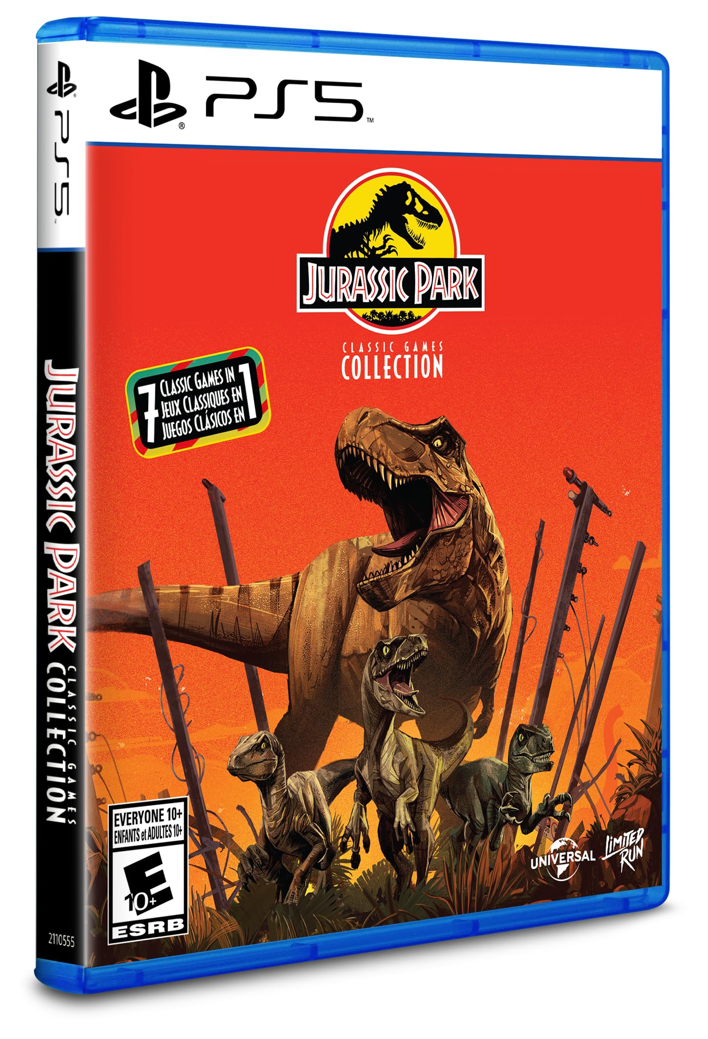 Jurassic Park Classic Games Collection - PlayStation 5 北米版 PS5 プレイステーション5 海外版ソフト
