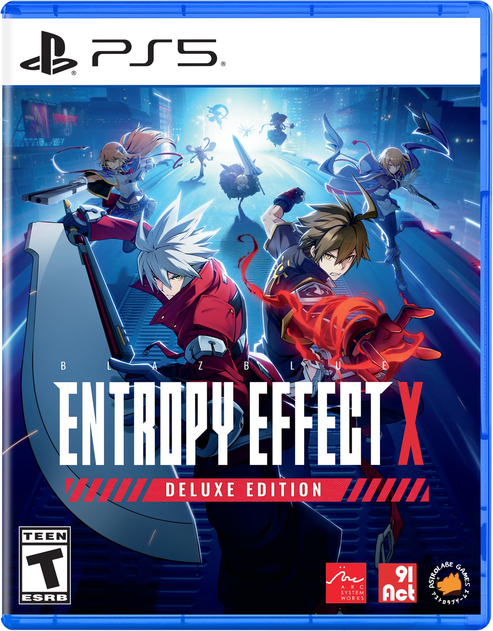 BlazBlue Entropy Effect X Deluxe Edition - PlayStation 5 北米版 PS5 プレイステーション5 海外版ソフト