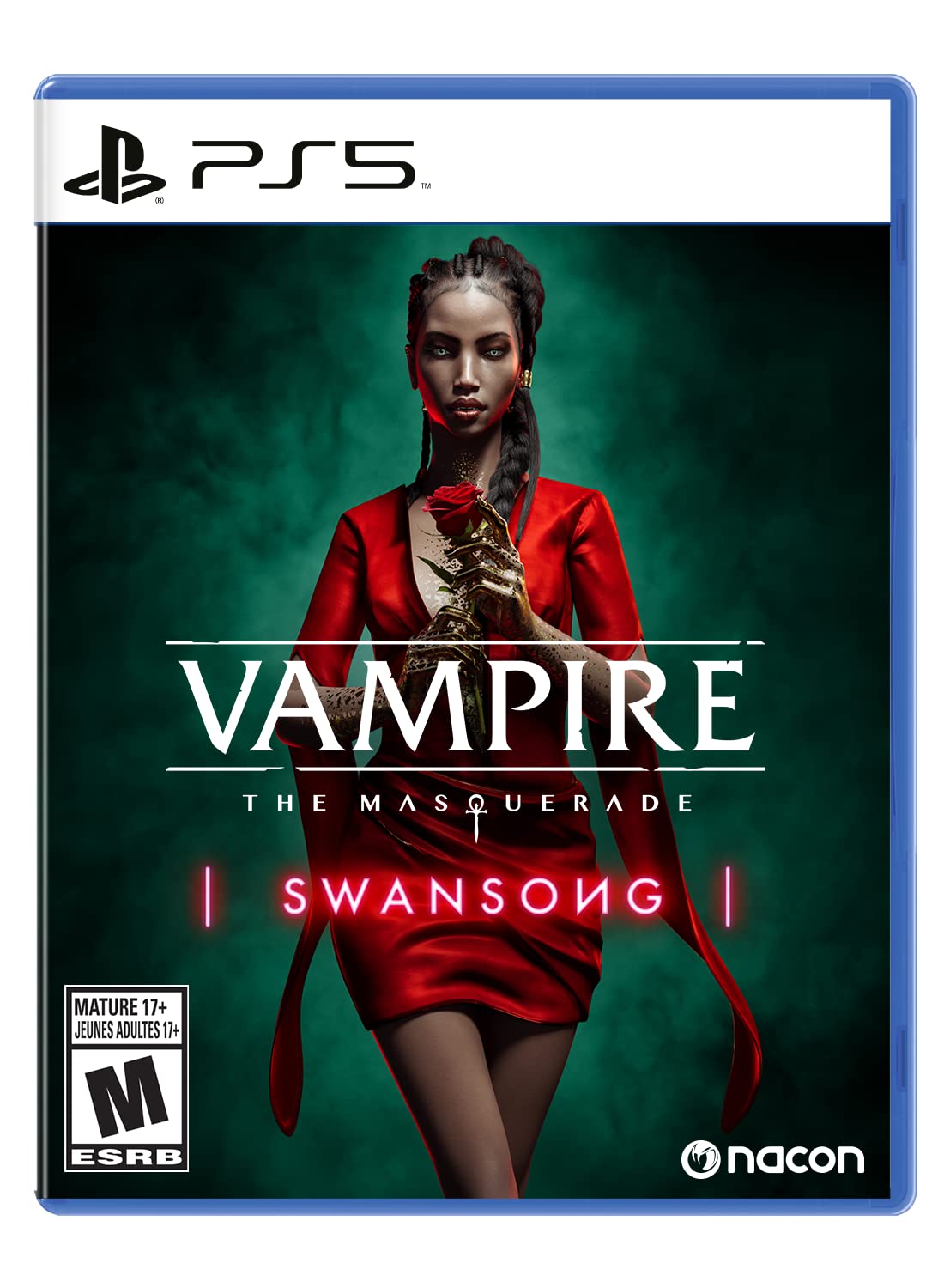 PRODUCT DETAILS 【商品情報】・商品名：Vampire: The Masquerade - Swansong (PS5)・対応機種：PlayStation 5（PS5）・仕様：北米版・言語：英語【コンディション】・海外直輸入品です。・パッケージに輸送によるスレ・小傷がある場合があります。 ■ 北米版ゲームについてのご注意（必ずお読みください） 【北米版 ゲームについてのご注意】こちらの商品は、北米版（海外仕様）のゲームソフトです。・PS5のゲームディスクはリージョンフリーのため、日本国内のPS5本体でもプレイいただけます。・ディスク版のため、ディスクドライブ非搭載のPS5 Digital Editionではご利用いただけません。・ゲーム内の表示および音声は英語です。日本語には対応しておりません。・追加コンテンツ（DLC）やオンライン機能のご利用には、北米（海外）アカウントが必要となる場合があります。・一部のタイトルでは、お手持ちの本体・環境により正常に動作しない場合があります。・海外版であることを理由とした返品・交換はお受けできません。 ■ ご注意 ・掲載画像は実物に近い色味になるよう調整しておりますが、ご利用の環境により差異が生じる場合があります。・複数店舗で在庫を共有しているため、ご注文後に在庫切れとなる場合がございます。・海外倉庫からのお取り寄せのため、発送までに数日〜2〜3週間程度かかる場合があります。 ■ 納期についてお届けの目安を必ずご確認ください。 ご注意 海外からの輸入品となります。海外輸送のため、外箱に軽微なスレ等がある場合がございますが、商品本体には影響ございません。 ※在庫状況は仕入先の在庫情報をもとに出来る限り正確に表示しておりますが、取寄せ商品のため、タイミングによりご注文後に欠品・キャンセルとなる場合がございます。