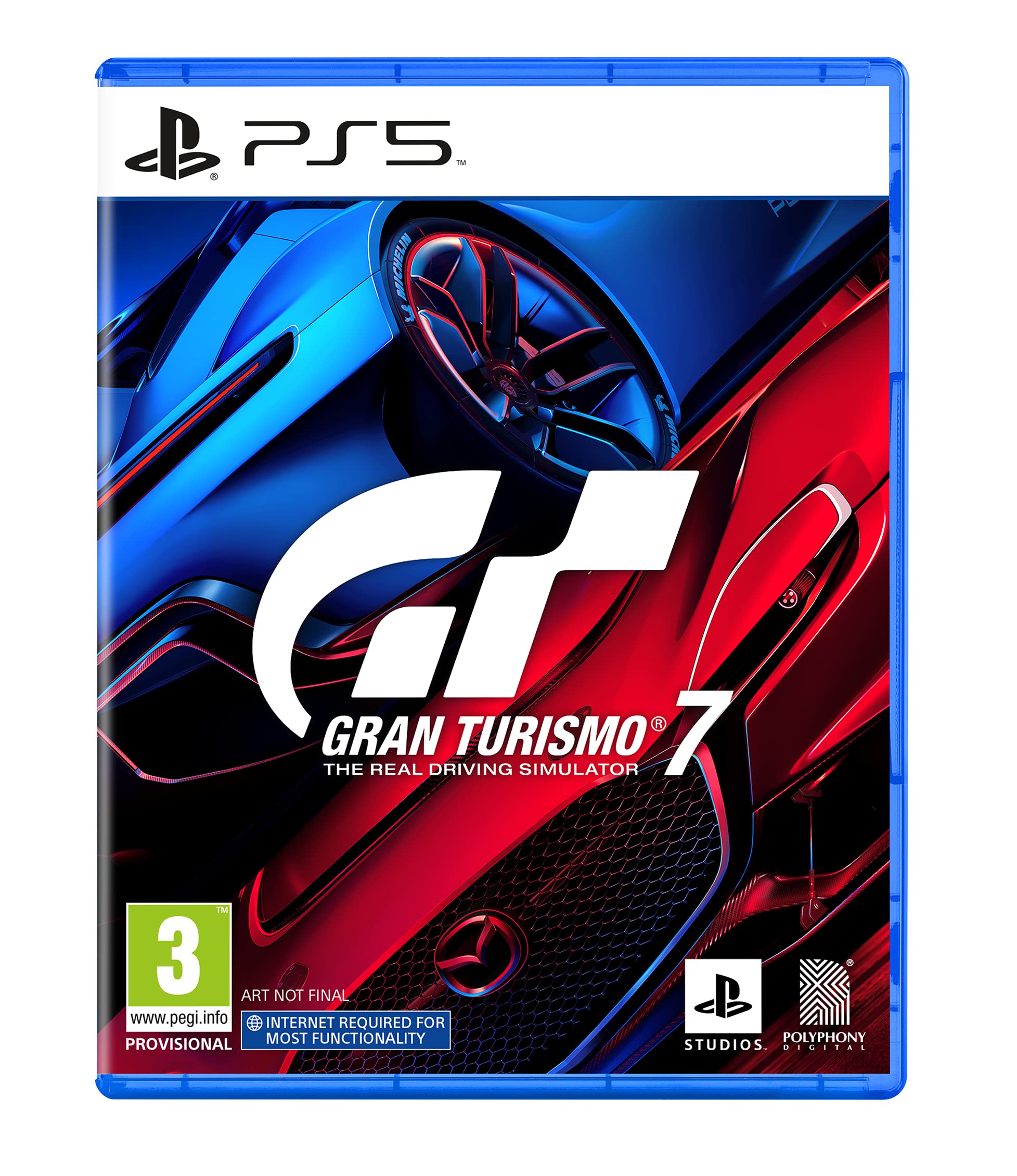 Sony Gran Turismo 7 PS5, Black 北米版 PS5 プレイステーション5 海外版ソフト